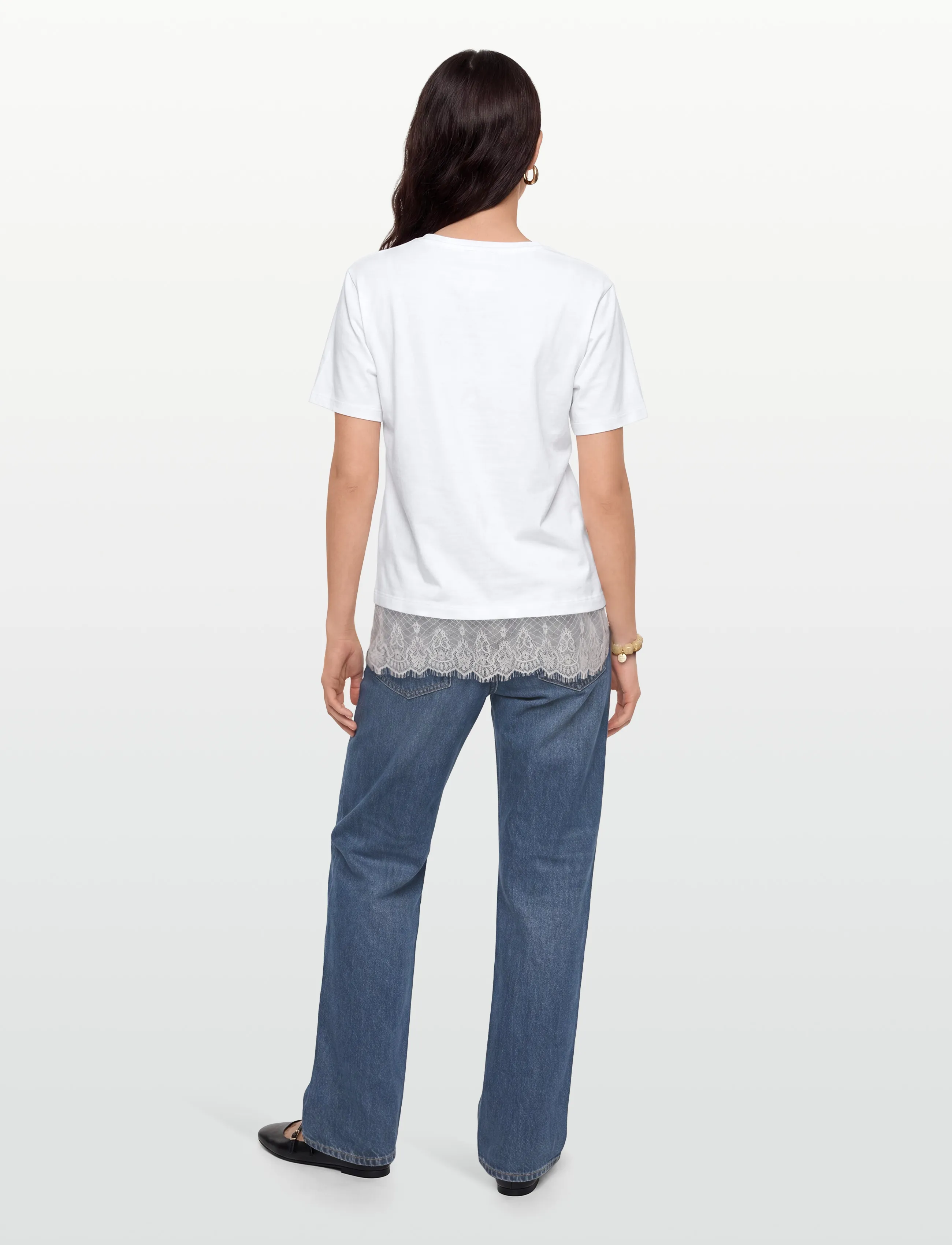 FREE/QUENT - FQSURE-TEE - t-shirts - off-white - 4