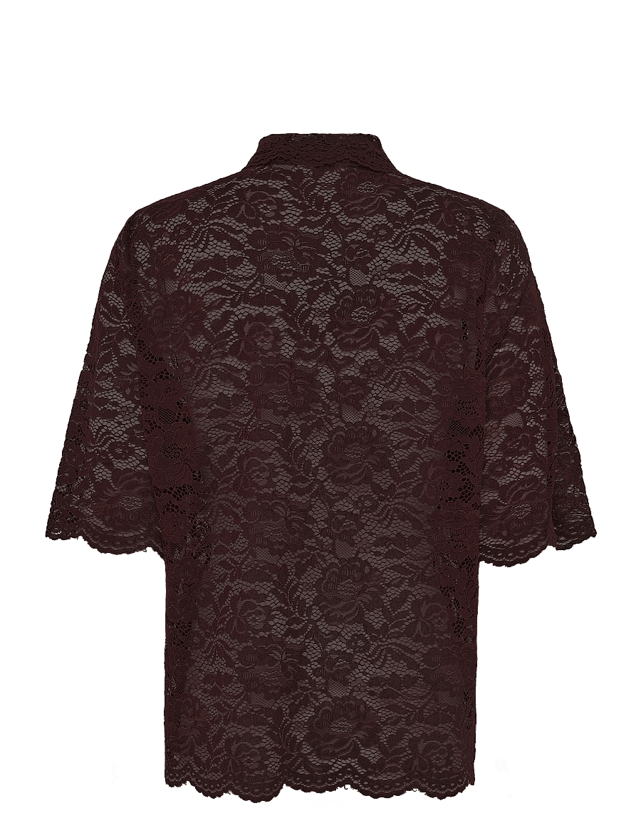 FREE/QUENT - FQLACINA-SHIRT - kortærmede skjorter - port royale - 2