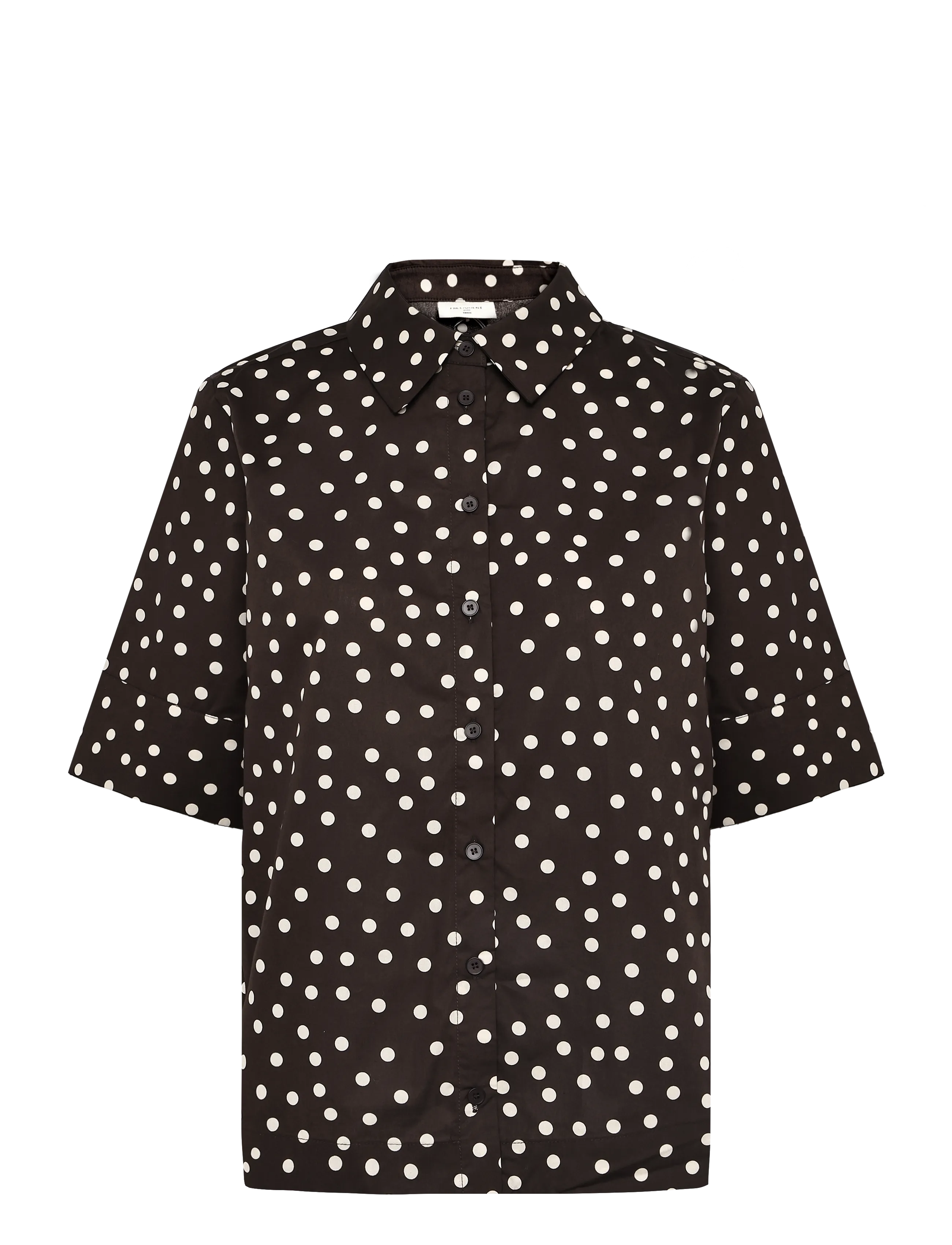 FREE/QUENT - FQMALAY-SHIRT - kurzärmlige hemden - mole w. moonbeam - 1