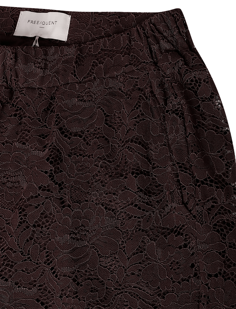 FREE/QUENT - FQLACINA-PANTS - barrel-bukser - port royale - 3