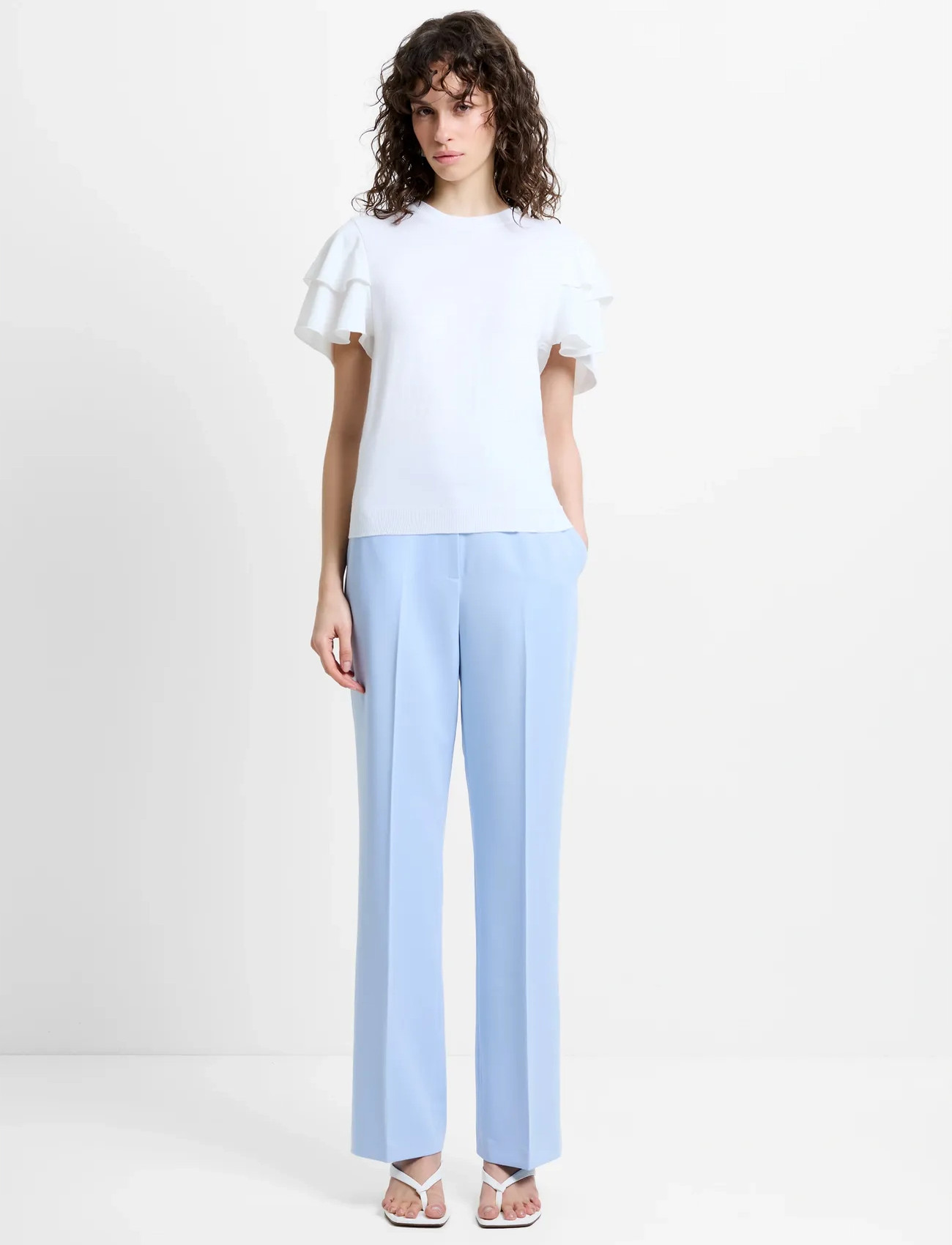 French Connection Sammie Straight Leg Trouser - - 42 1