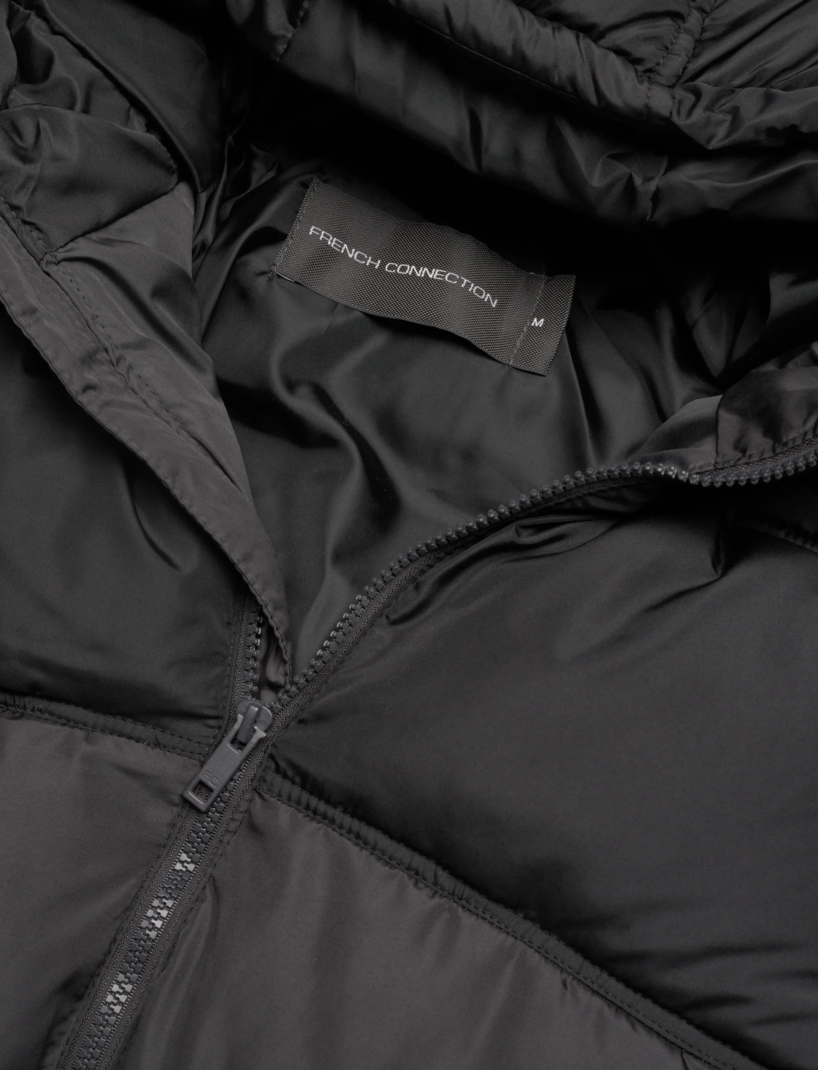French Connection - ROW MID PANEL - winterjacken - black/charcoal - 2