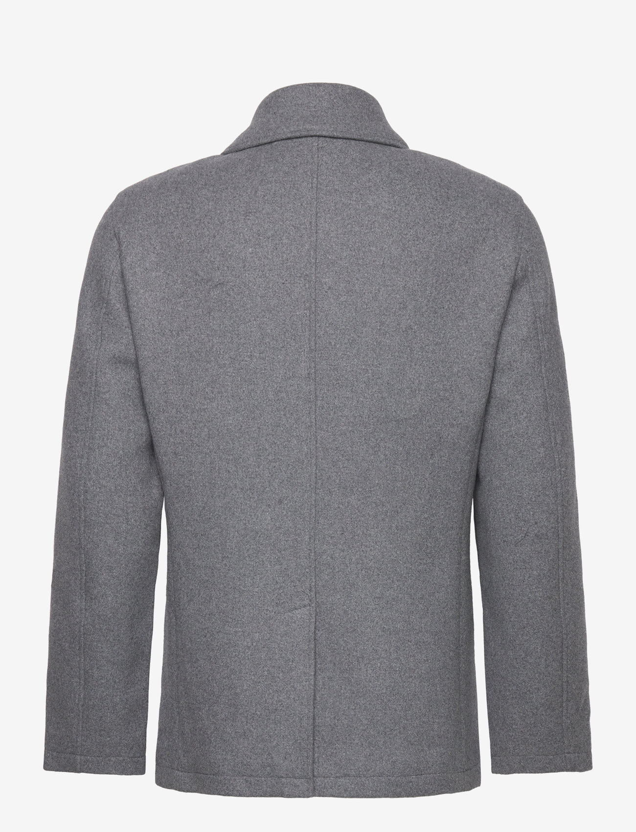 French Connection - DB PEACOAT 3 W mr - lgt grey mel - 1