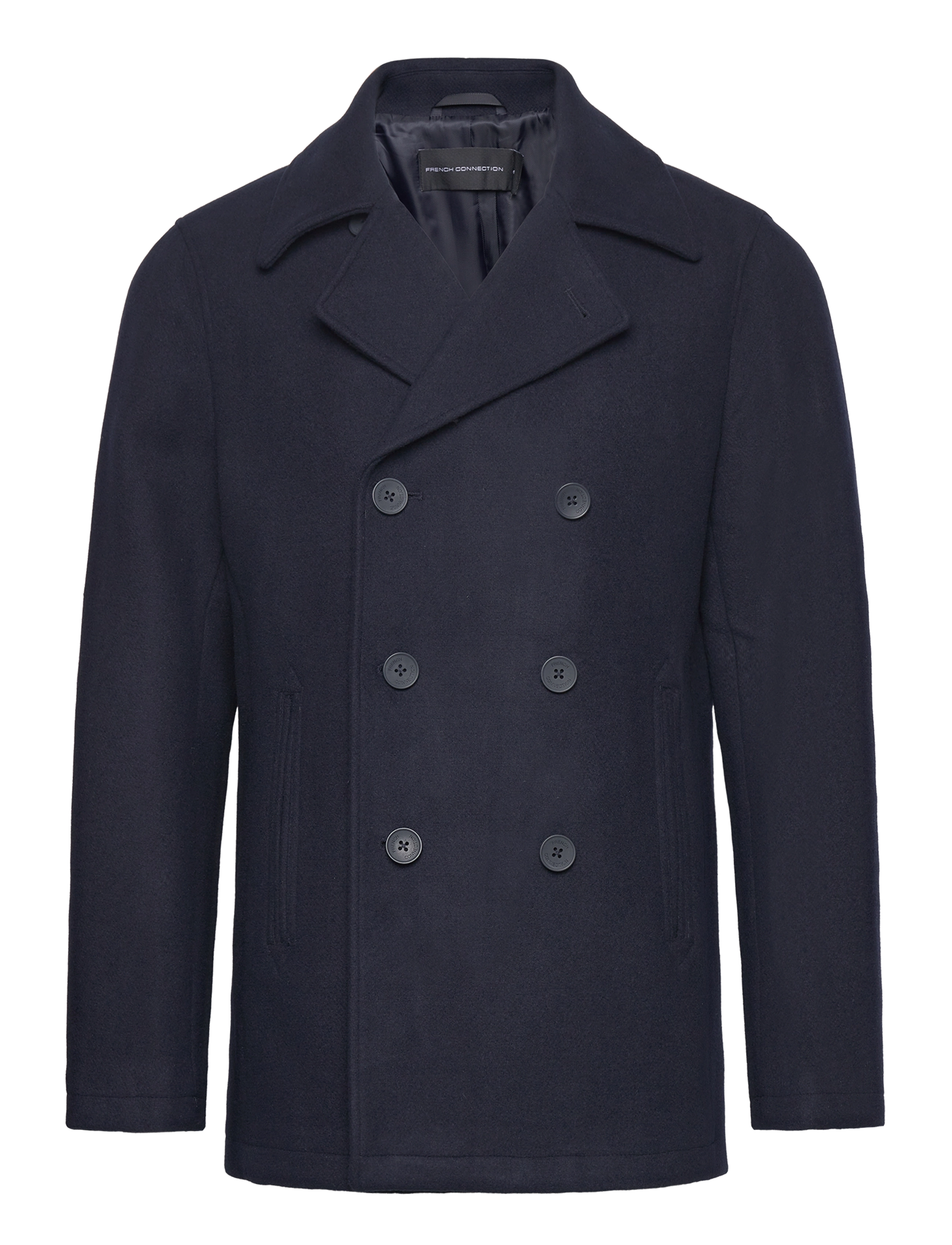 DB PEACOAT 3 W mr - NAVY