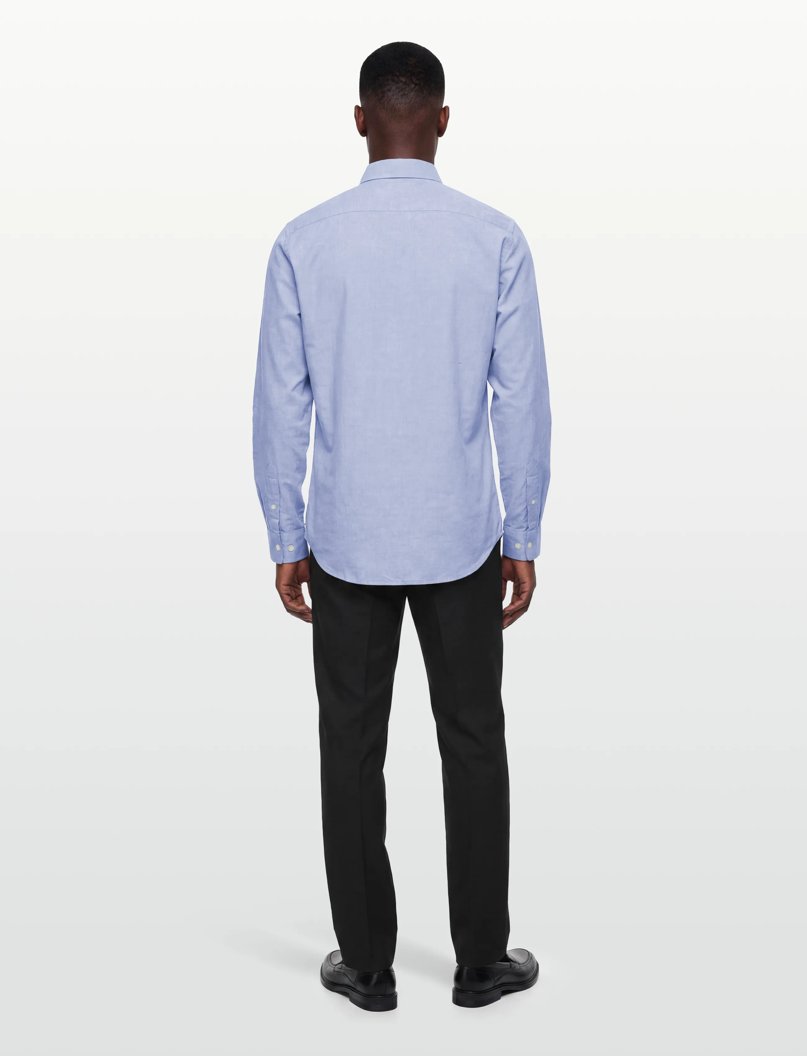 French Connection - OXFORD L/S T MARINE/MARINE - oxford skjorter - sky/marine - 4