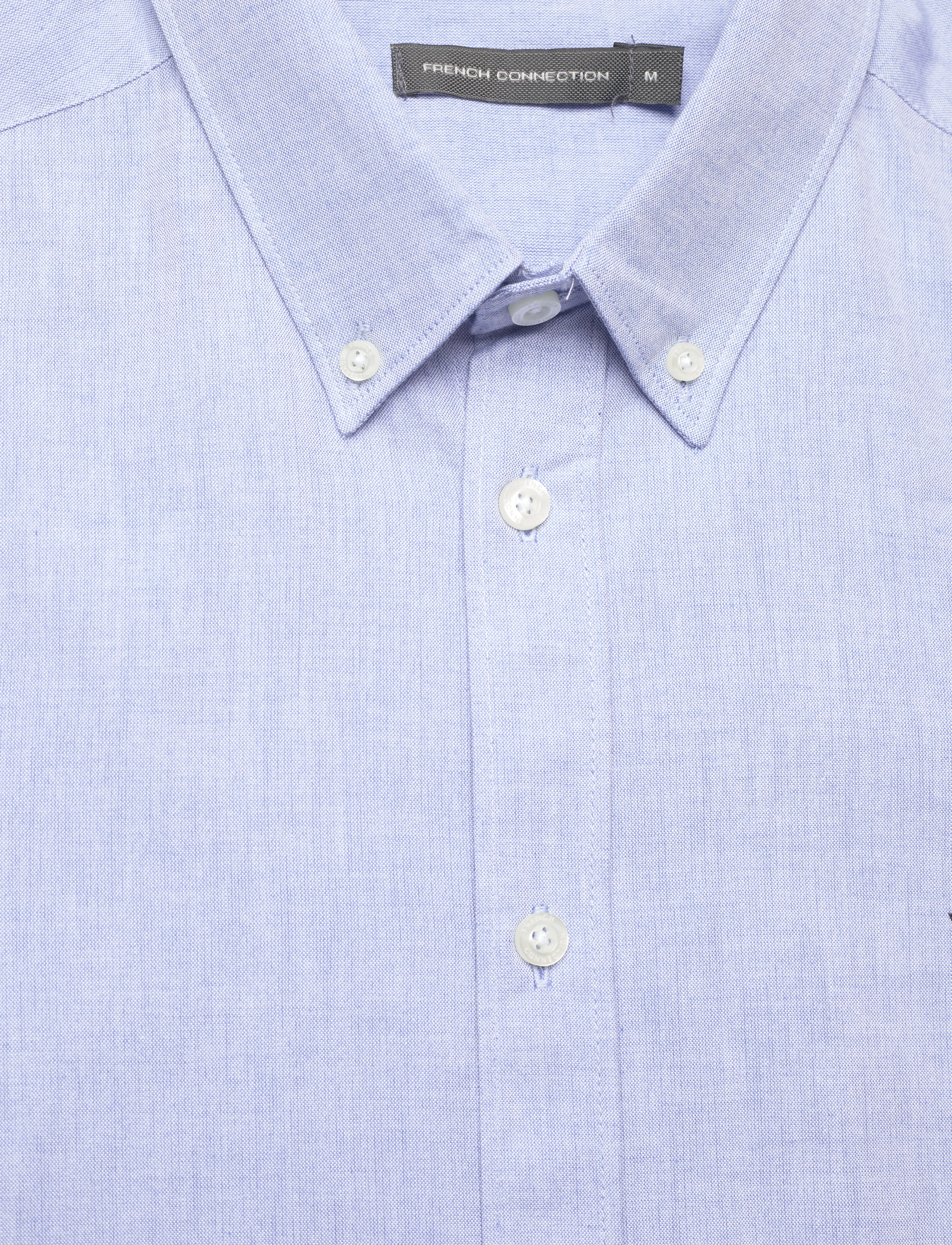 French Connection - OXFORD S/S T SKY/MARINE - oxford skjorter - sky/marine - 2