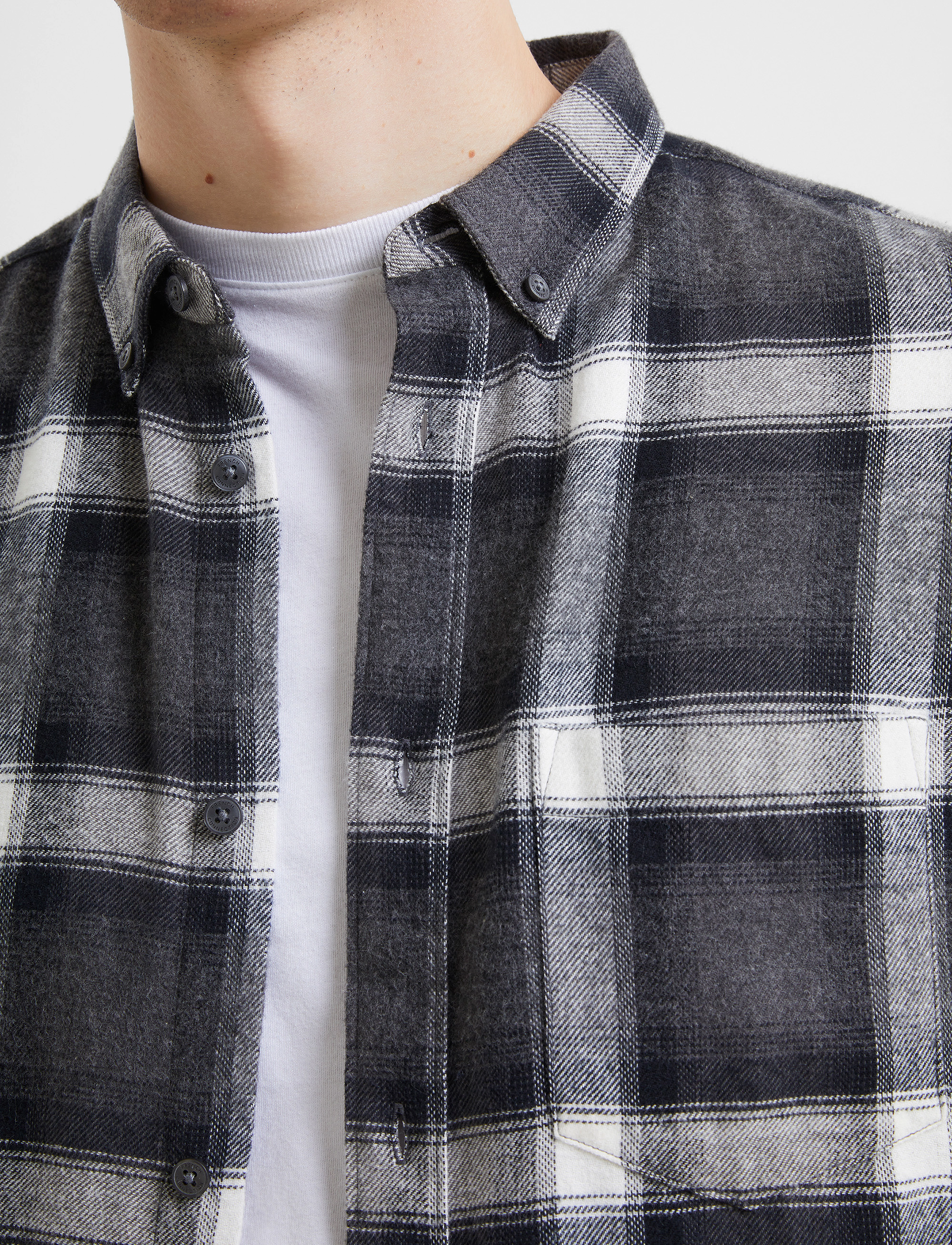 French Connection - CHECKED FLANNEL - black - 3