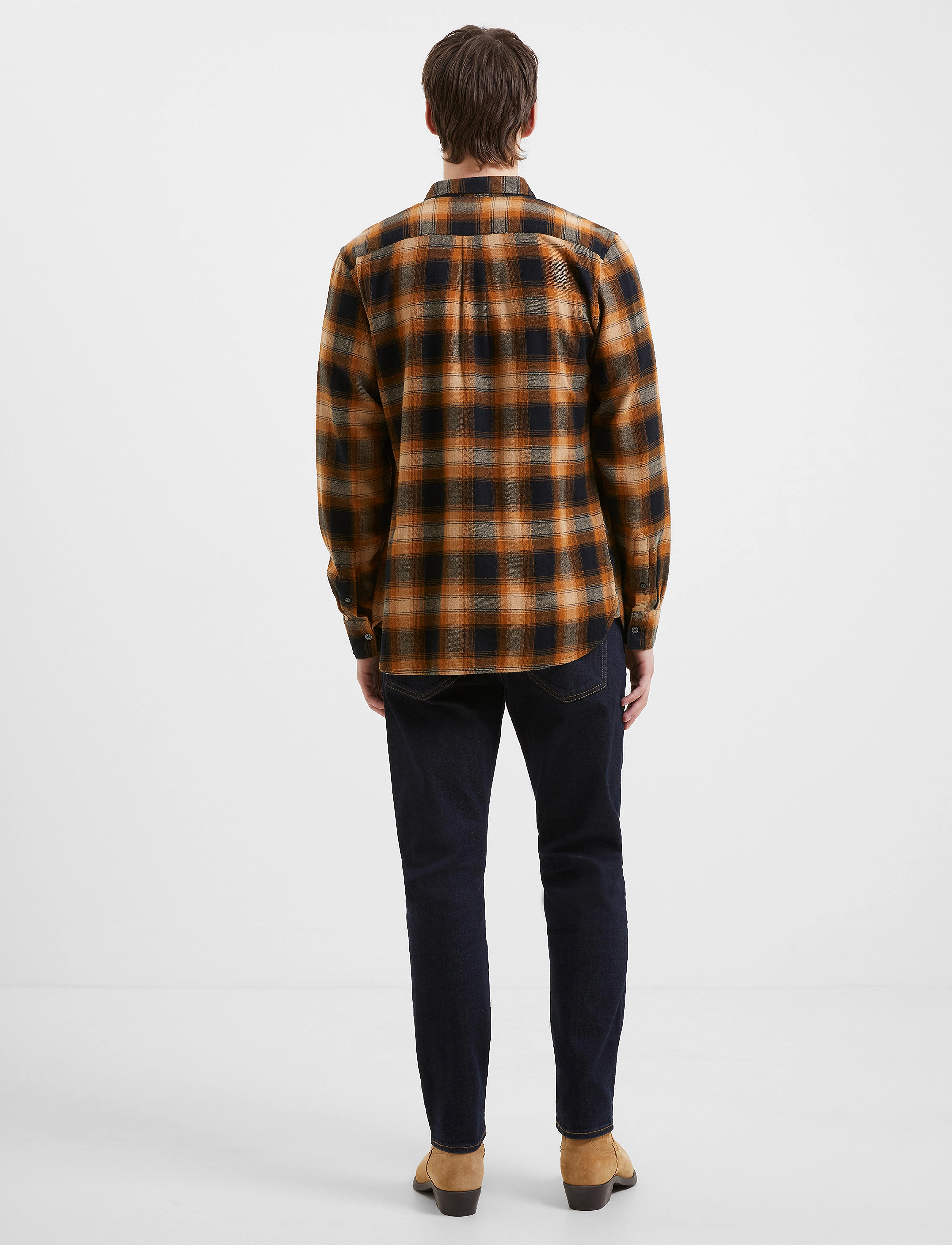 French Connection - CHECKED FLANNEL - rust - 3