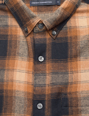 French Connection - CHECKED FLANNEL - checkered shirts - rust - 4