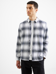 French Connection - SHADOW CHECK - checkered shirts - dark navy - 2