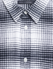 French Connection - SHADOW CHECK - checkered shirts - dark navy - 4