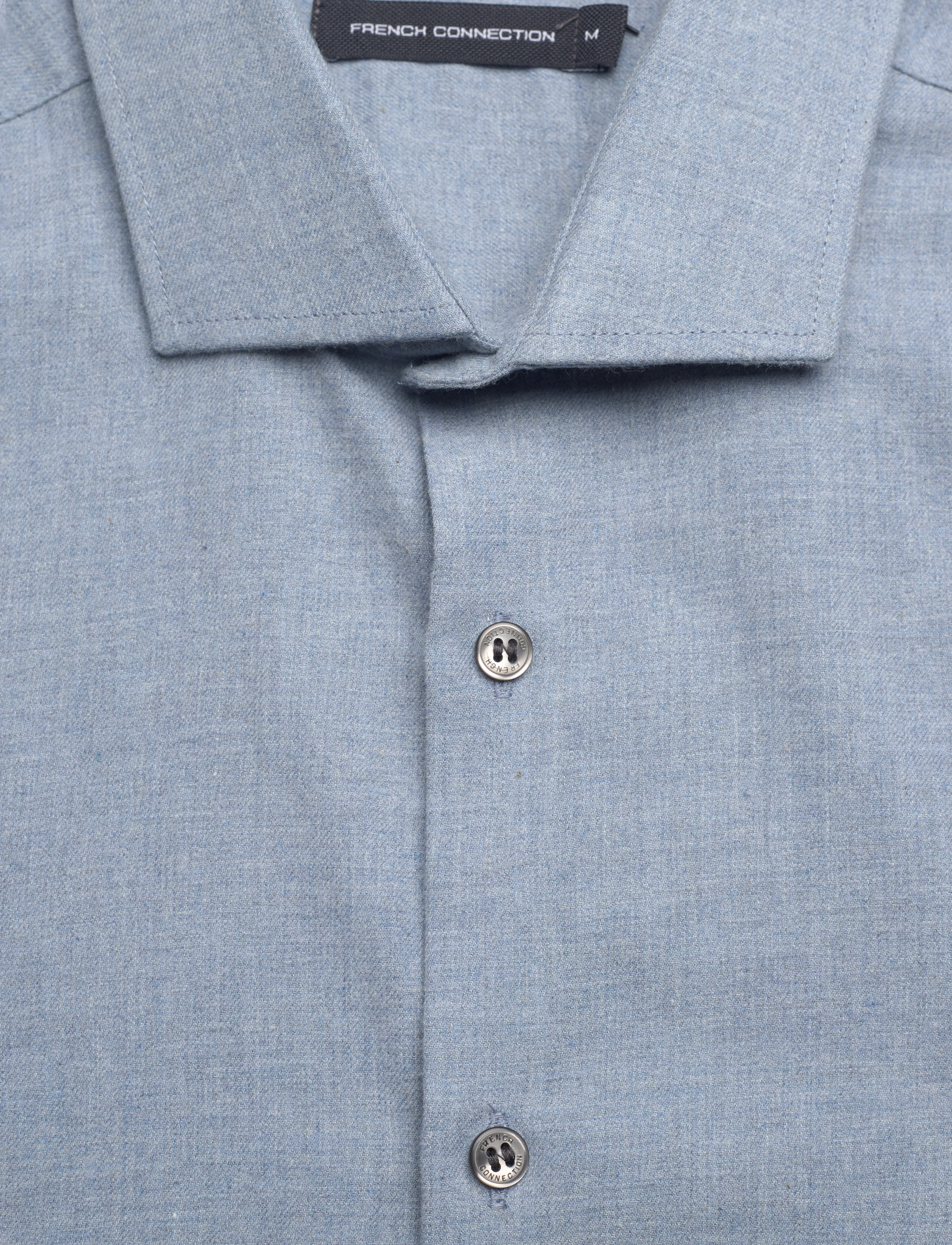 French Connection - BRUSHED MELANGE LS - lgt blue - 5
