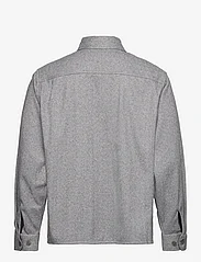 French Connection - HERRINGBONE LS - kasdienio stiliaus marškiniai - lgt grey - 1