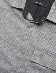 French Connection - HERRINGBONE LS - kasdienio stiliaus marškiniai - lgt grey - 5