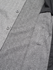 French Connection - HERRINGBONE LS - kasdienio stiliaus marškiniai - lgt grey - 6