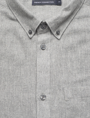 French Connection - FLANNEL LS mr - laisvalaikio marškiniai - lgt grey mel - 5