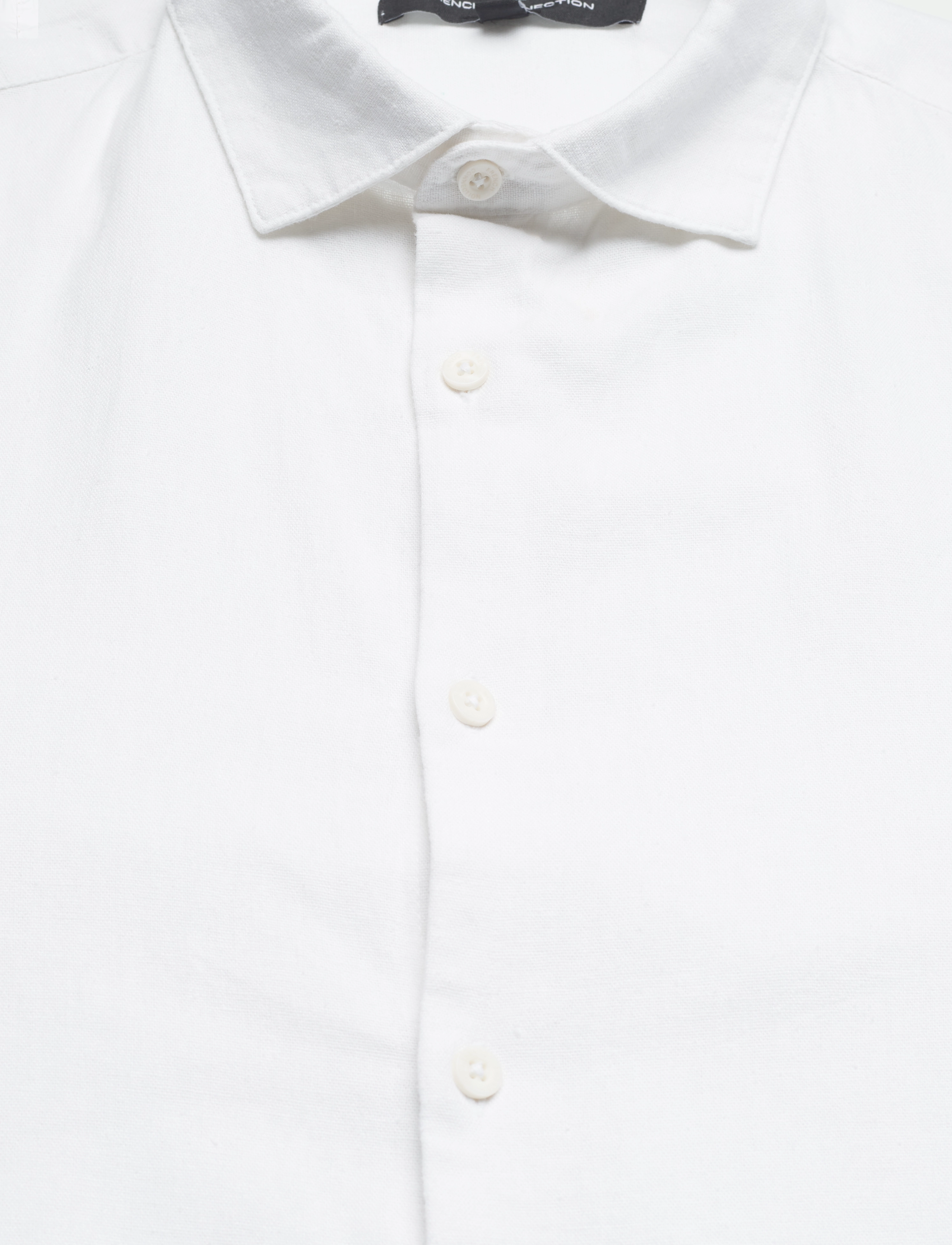 French Connection - LONG SLEEVE LINEN SHIRT - white - 2