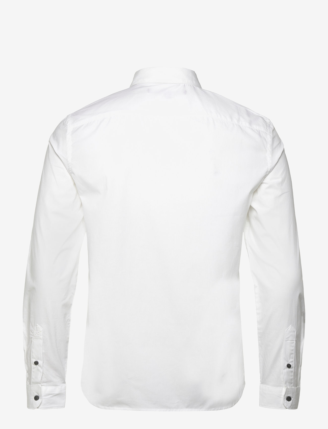 French Connection - LS STRETCH POPLIN SHIRT - white - 1