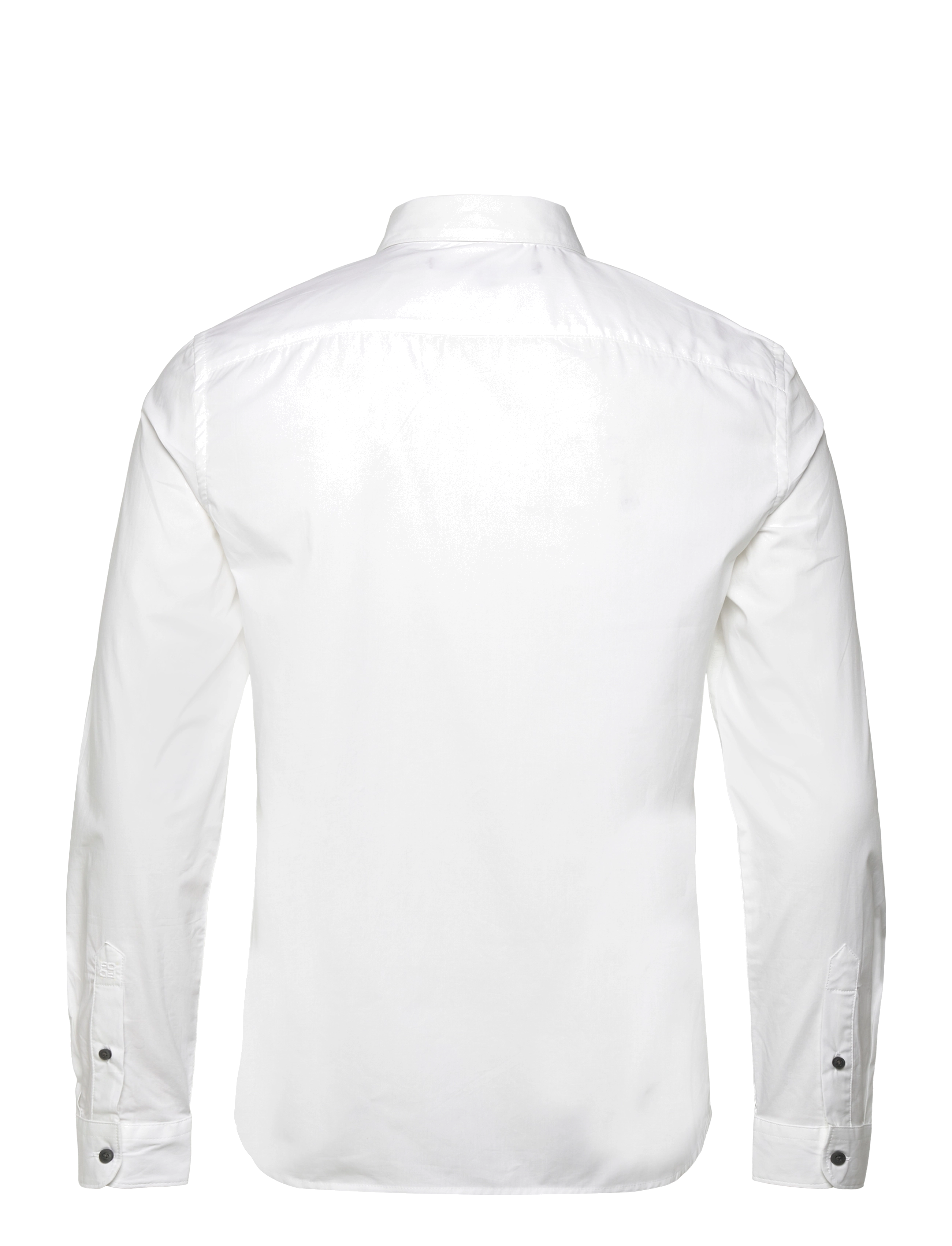 French Connection - LS STRETCH POPLIN SHIRT - white - 1