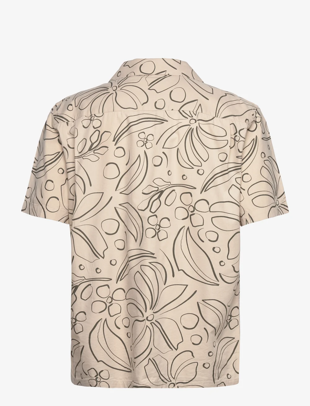 French Connection - FLORAL REVERE - kurzarmhemden - stone/khaki - 2