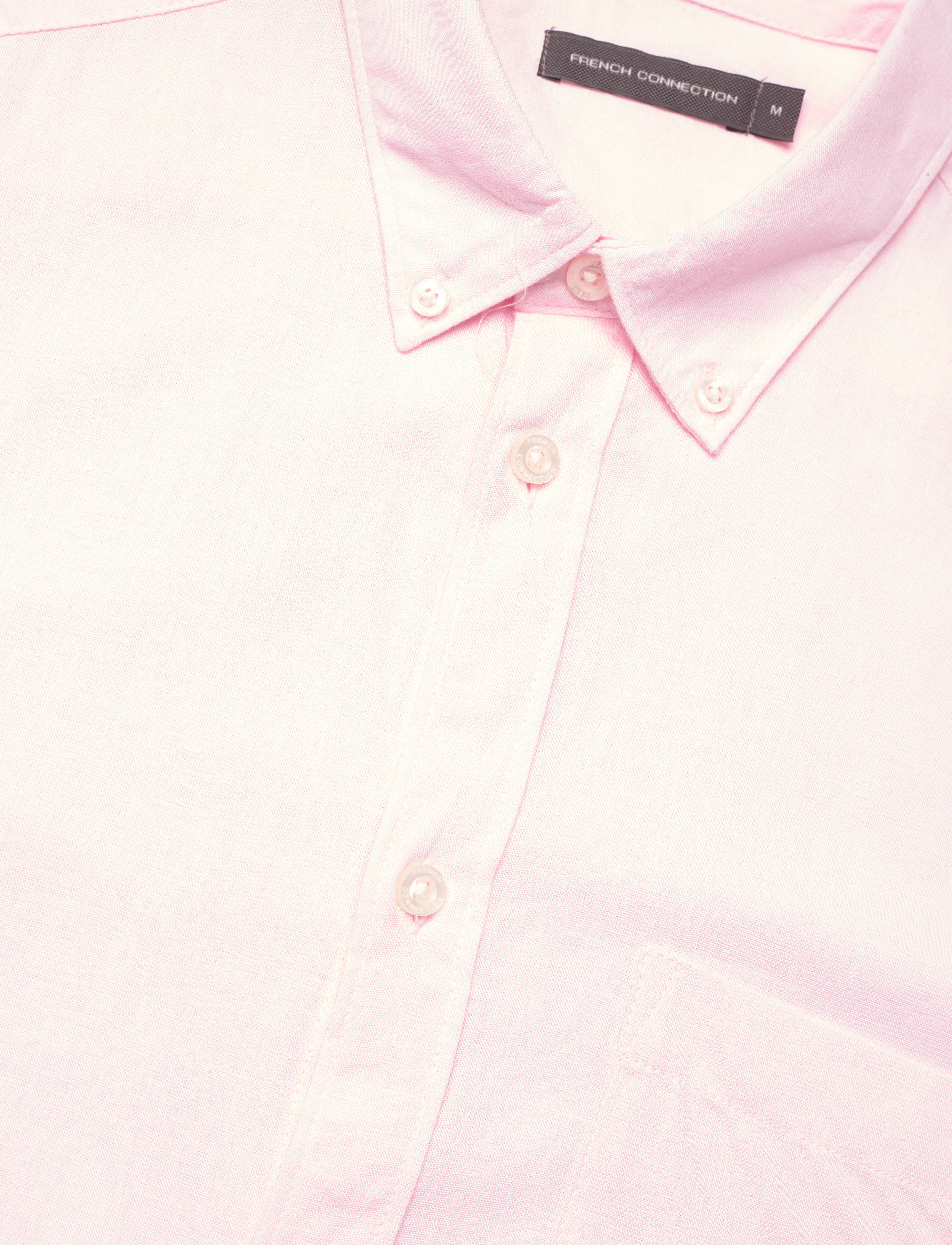 French Connection - LINEN 22 L/S TRIM - casual skjorter - soft pink - 3