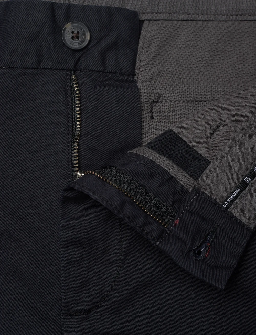 French Connection - STRETCH CHINO TROUSER - chinos - black - 3