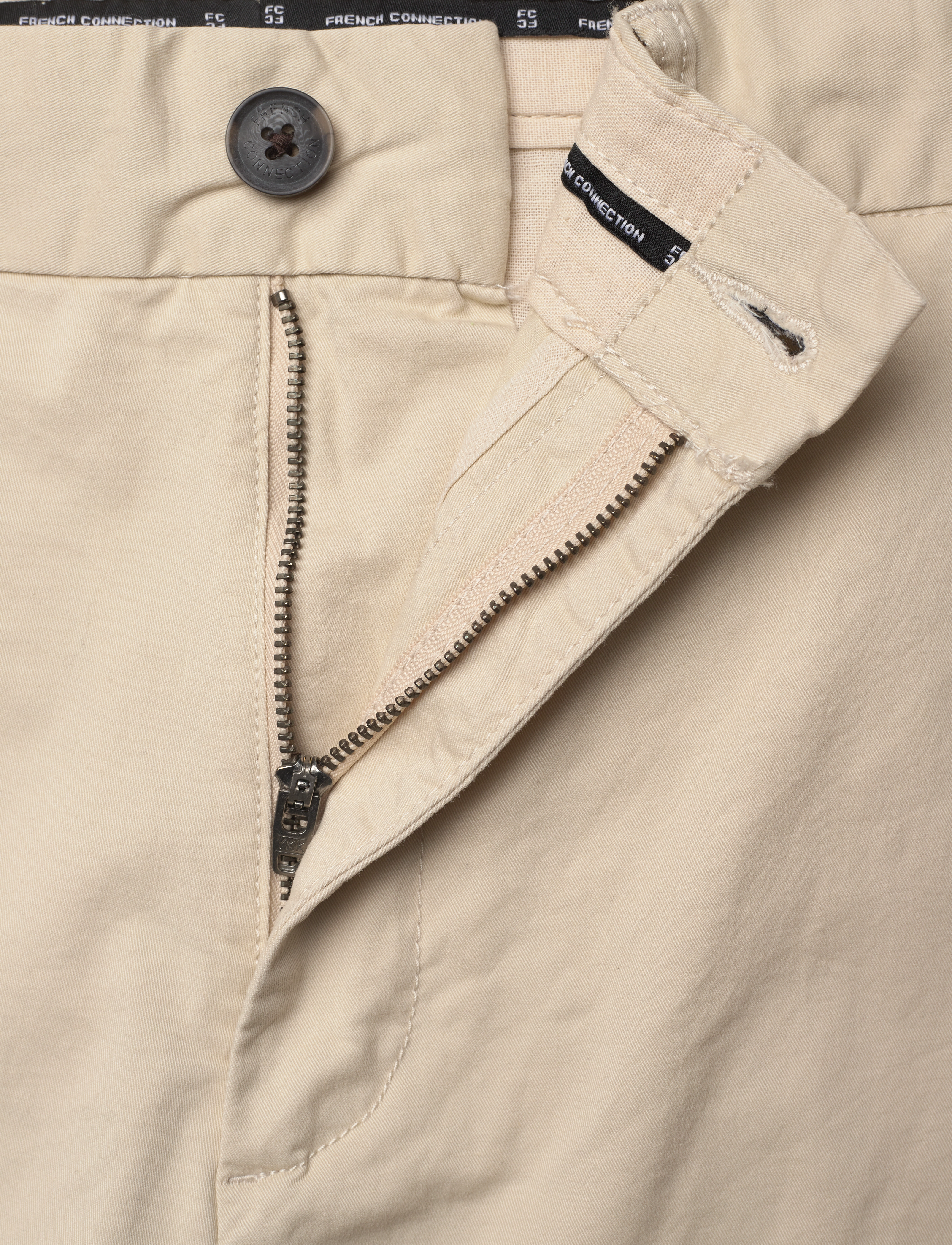 French Connection - STRETCH CHINO TROUSER - men - stone - 4