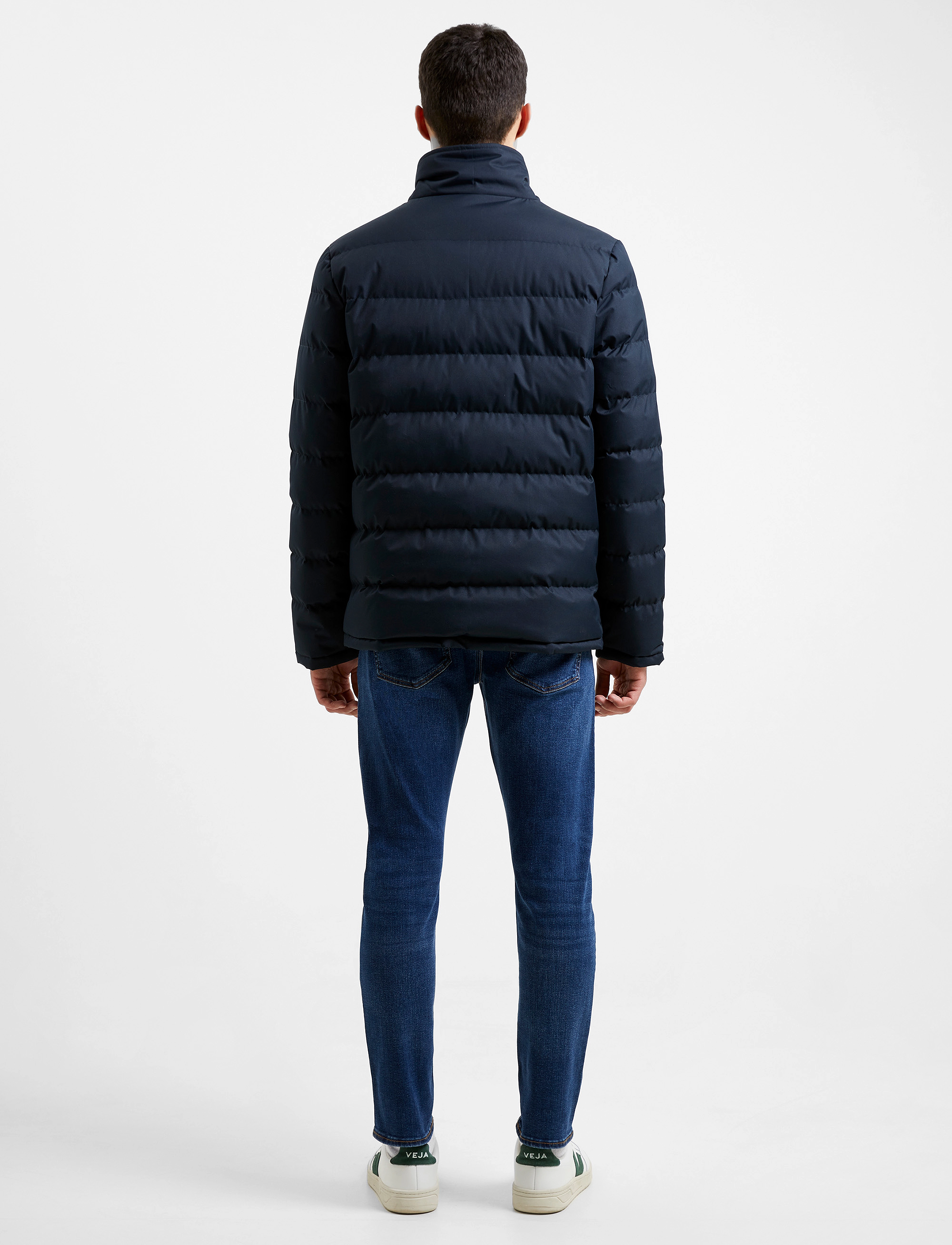French Connection - 2 POCKET ROW FUNNEL - dark navy - 4
