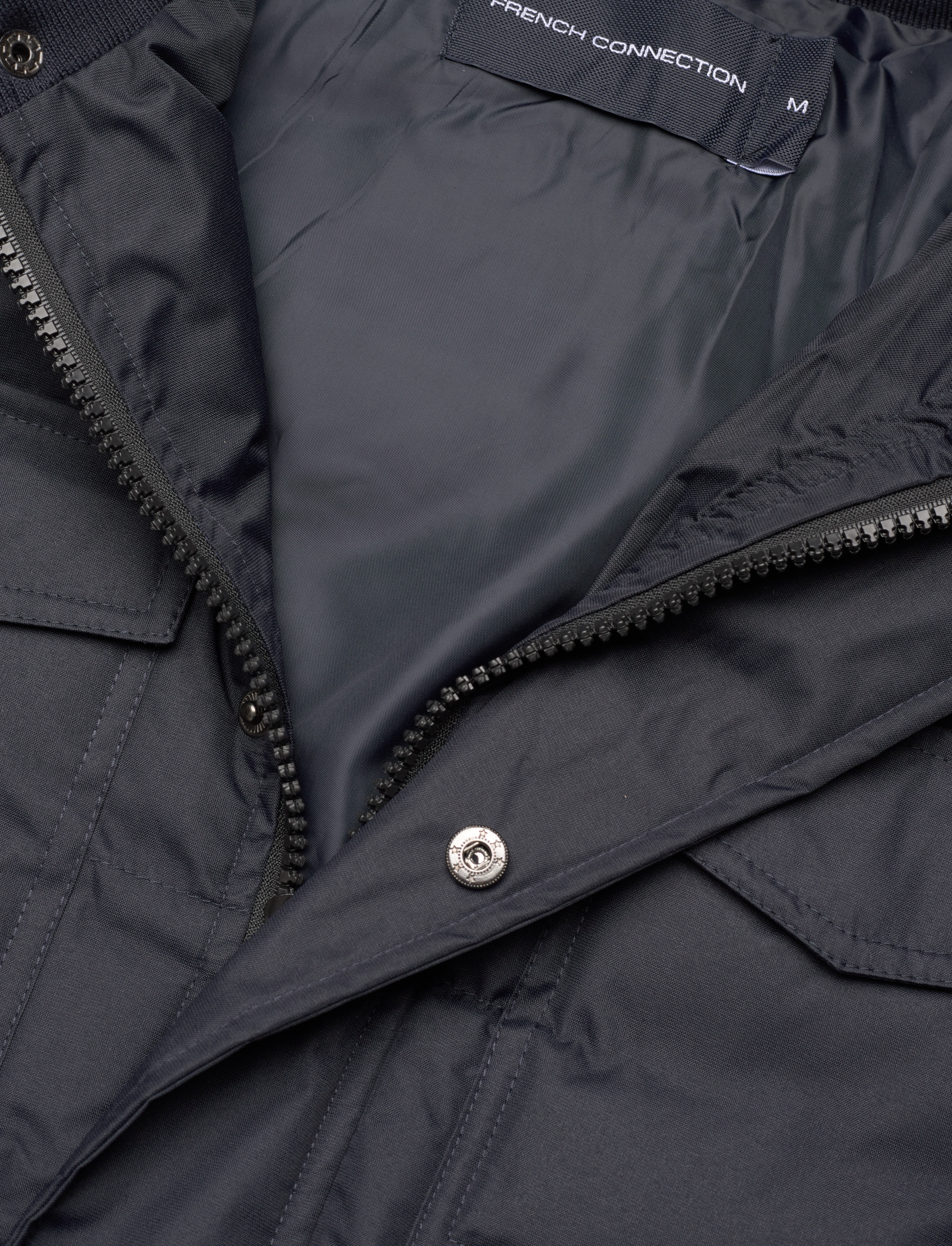 French Connection - 2 POCKET ROW FUNNEL - dark navy - 5