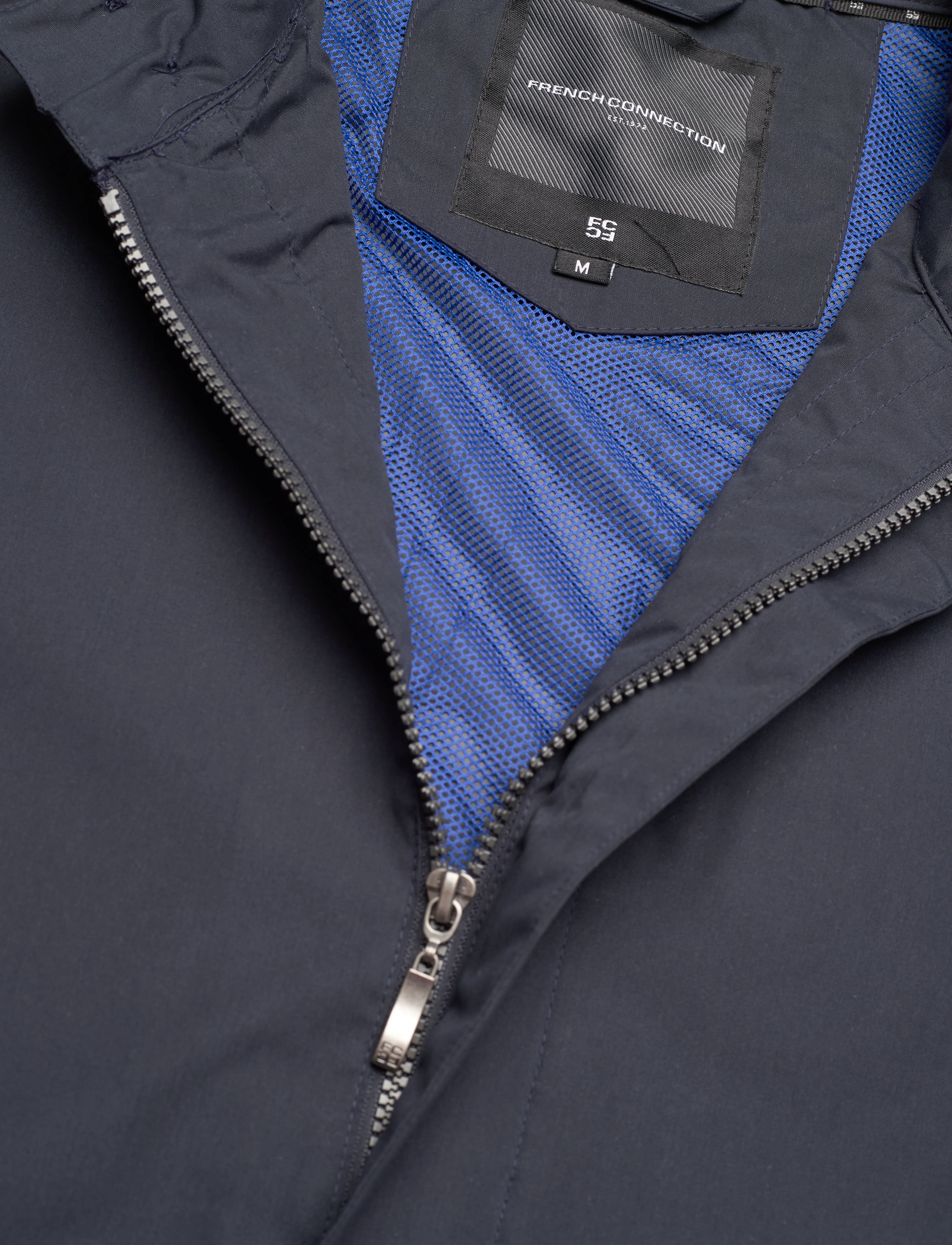 French Connection - MESH LINED HARRINGTOM - navy/cobalt - 2