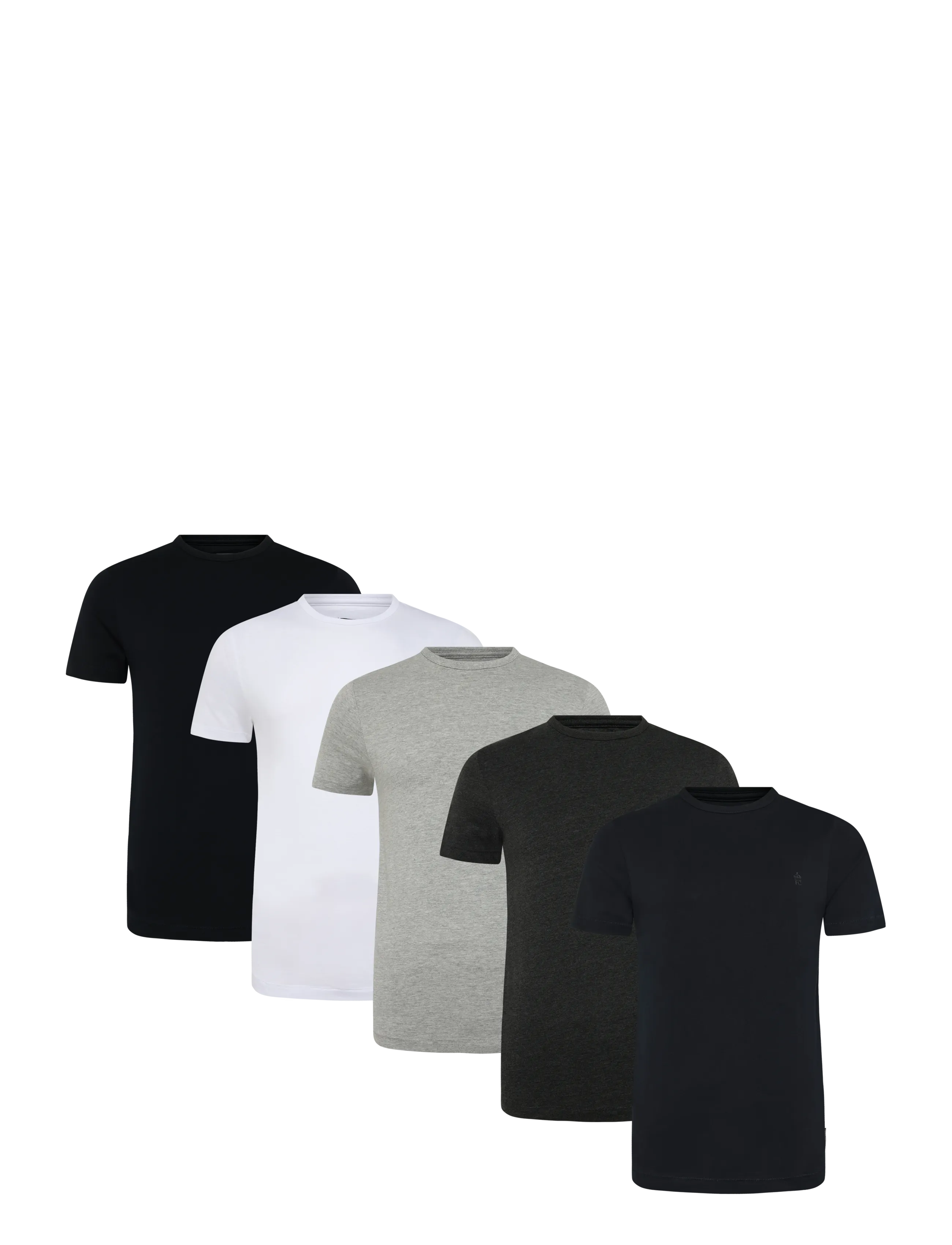 FRENCH CONNECTION 5 Pack Crew Multi 1 Patterned - M - Herren