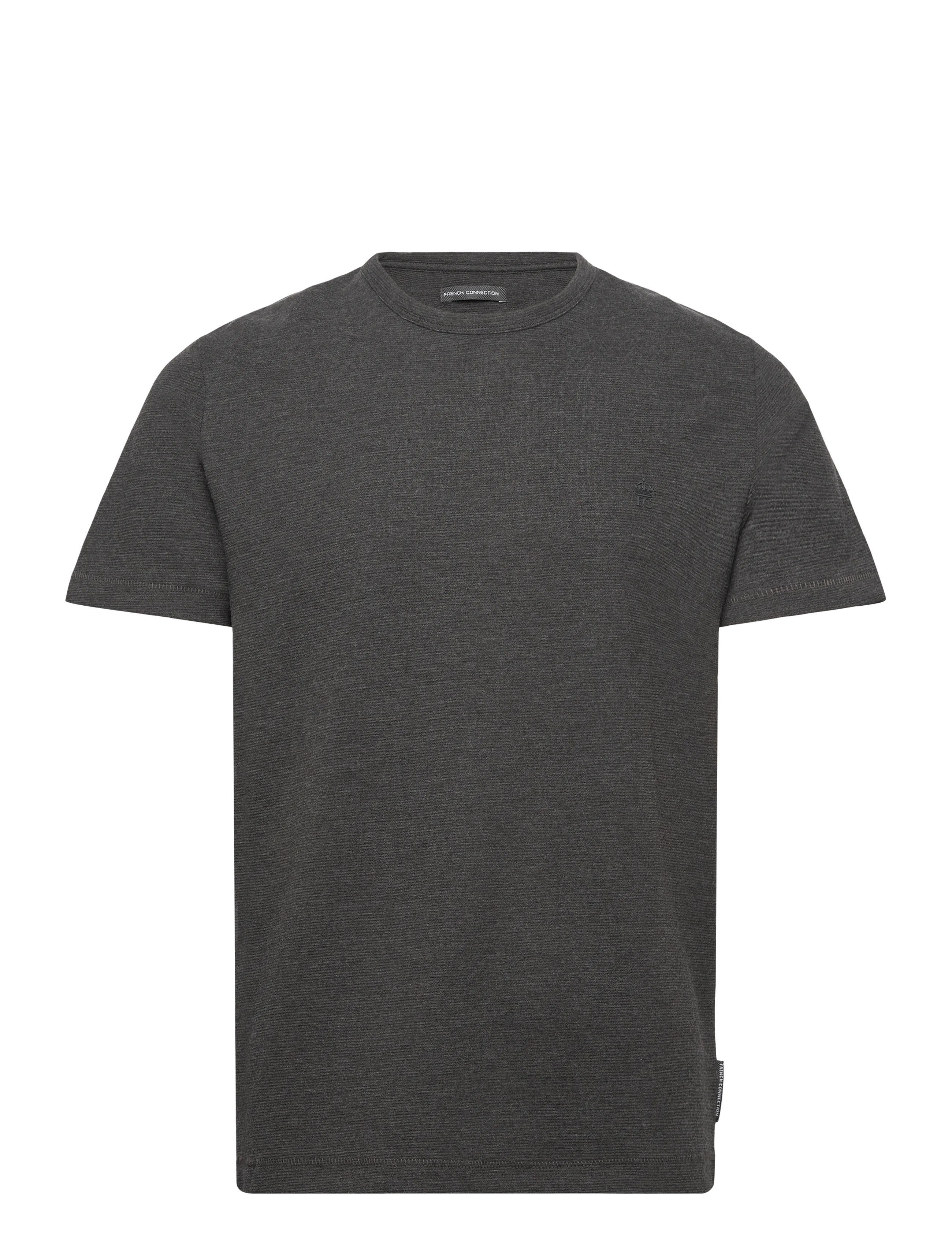 French Connection MICRO OTTOMAN - French Connection - CHARCOAL MEL / grey