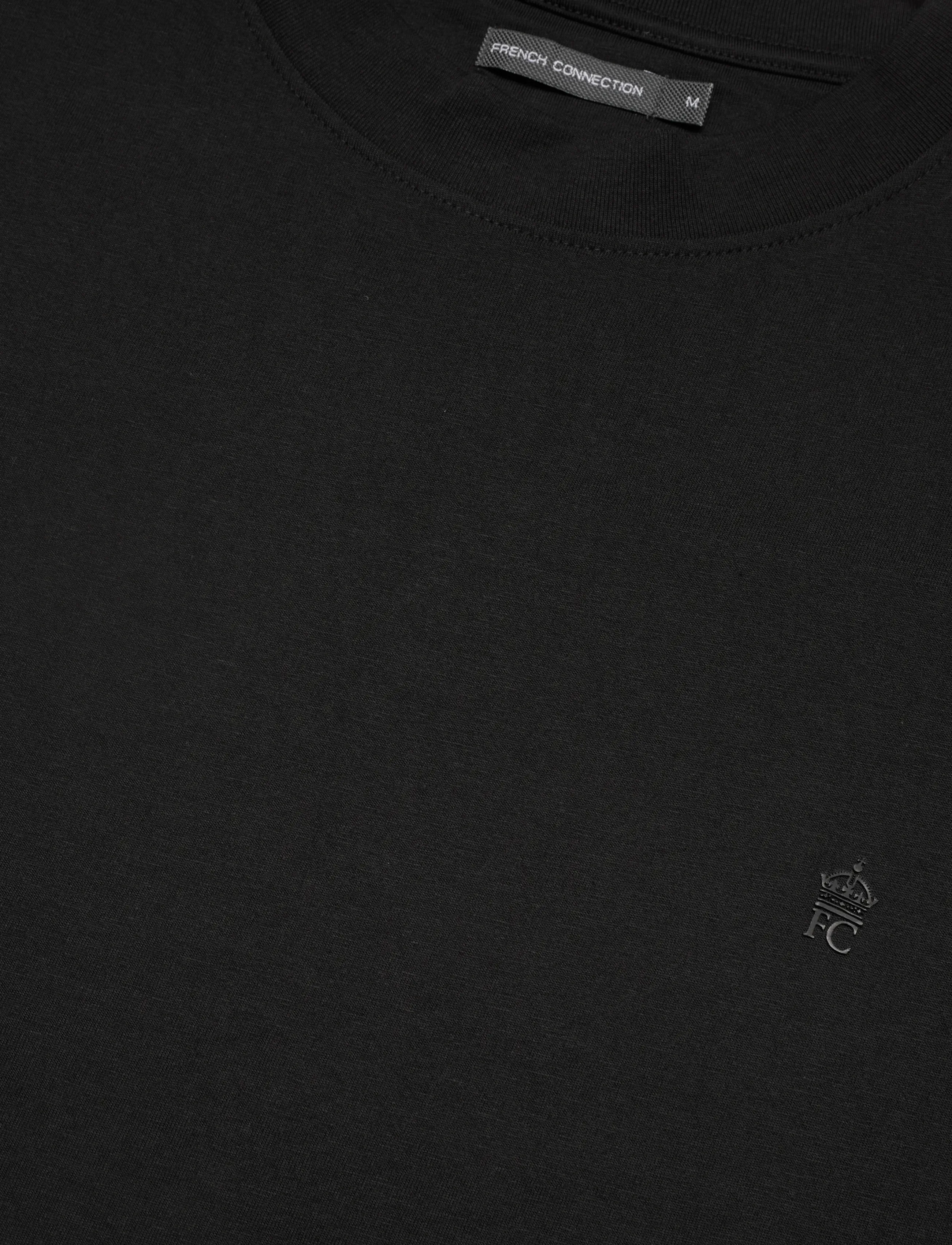 French Connection - CREW OVERSIZE SUPER HV (002) - die niedrigsten preise - black - 2