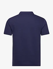 French Connection - SS OTTOMAN TROPHY NECK POLO - short-sleeved polos - navy - 1
