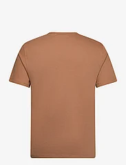 French Connection - SS OTTOMAN TEXTURE TEE - laveste priser - tobacco - 1