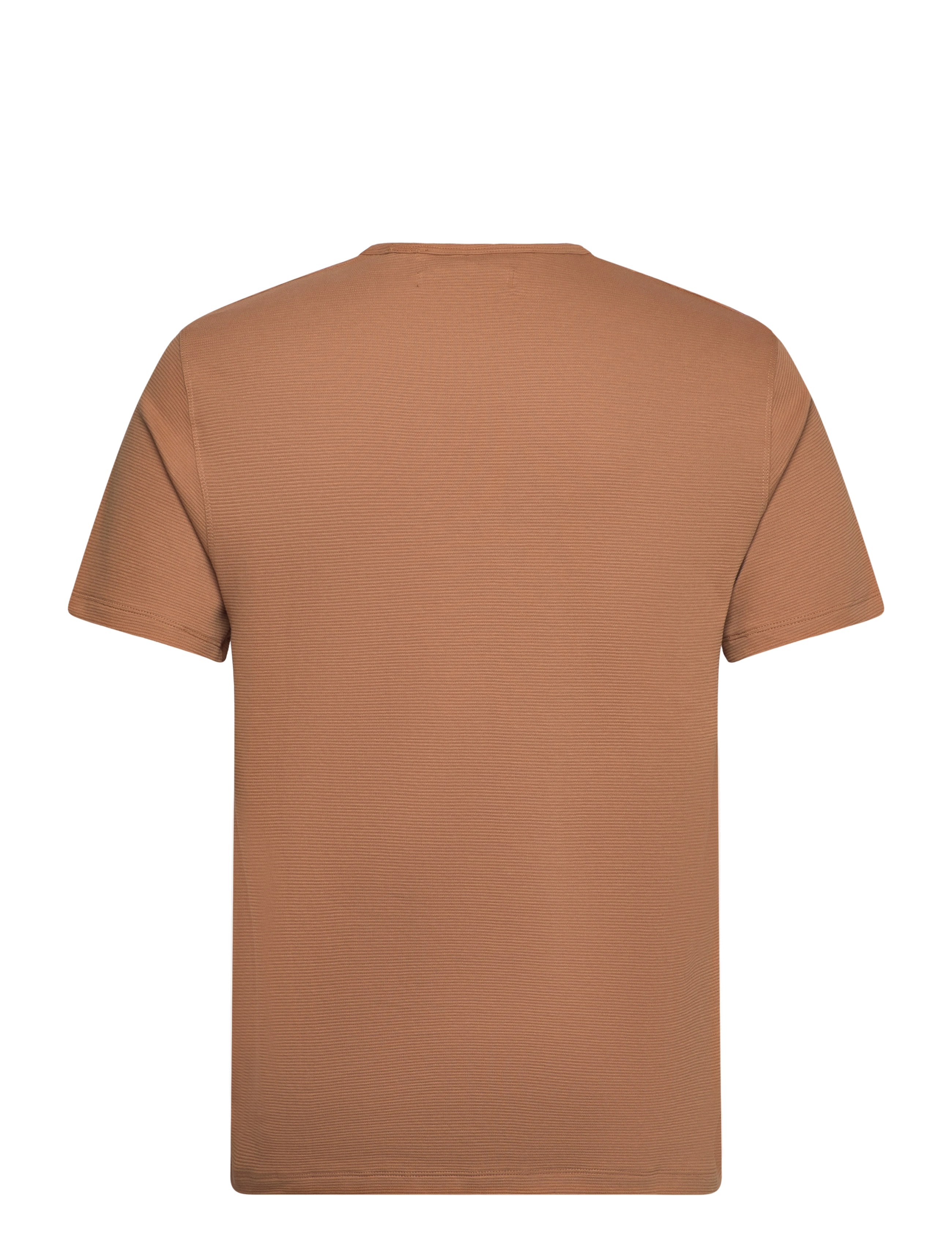 French Connection - SS OTTOMAN TEXTURE TEE - tobacco - 2