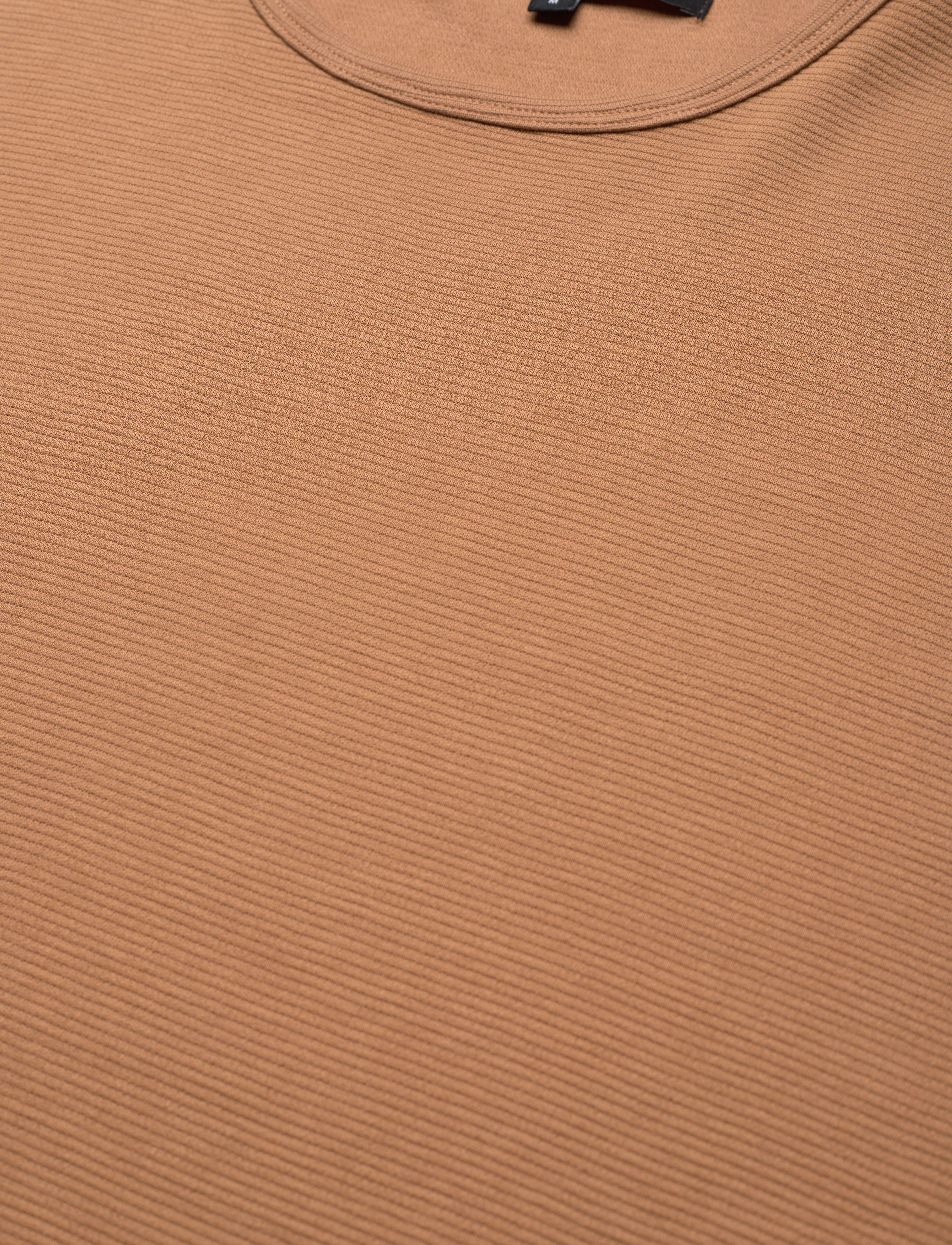 French Connection - SS OTTOMAN TEXTURE TEE - tobacco - 4
