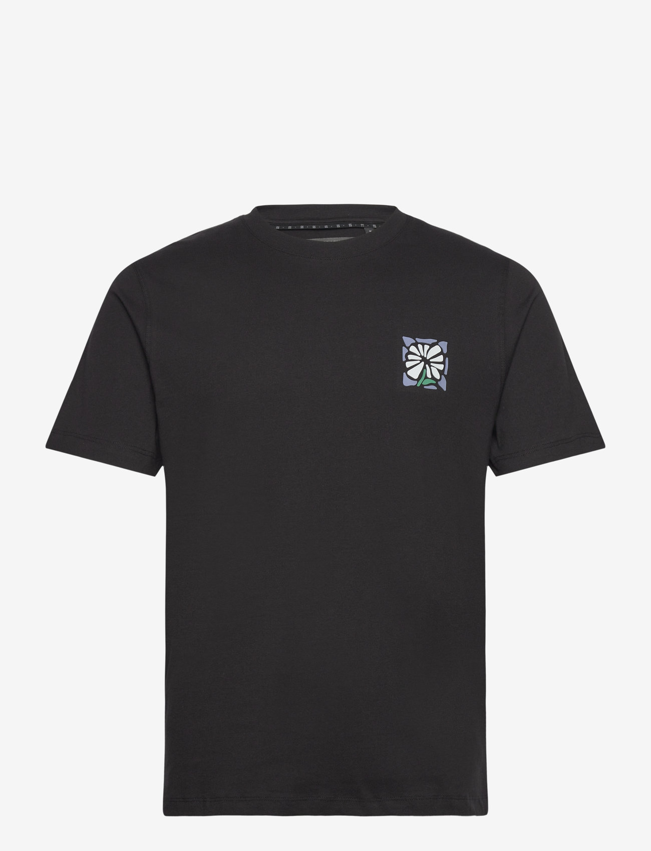 French Connection - ABSTARCT FLOWER - kortärmade t-shirts - black - 1
