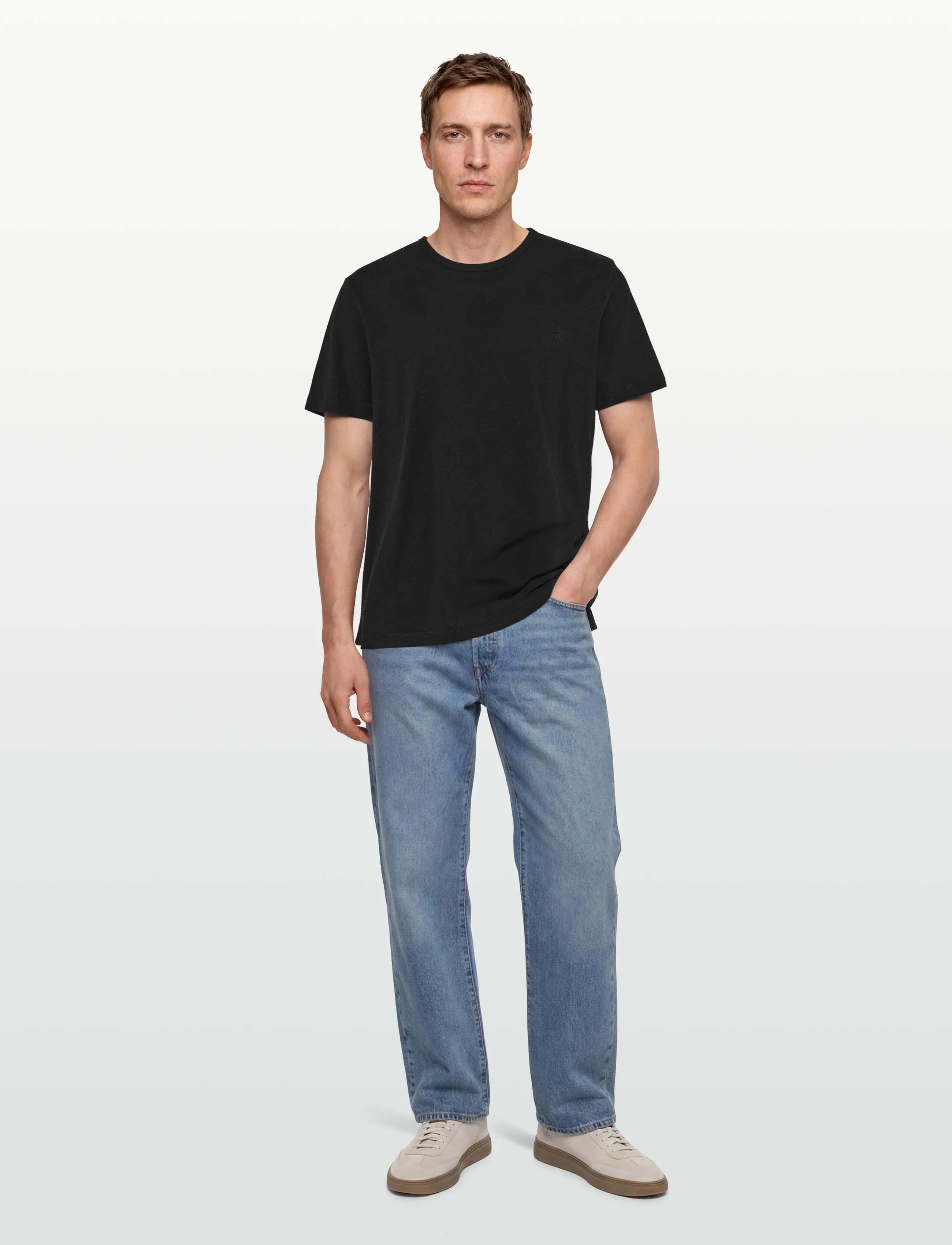 French Connection - POPCORN LGT GREY MEL - die niedrigsten preise - black - 0