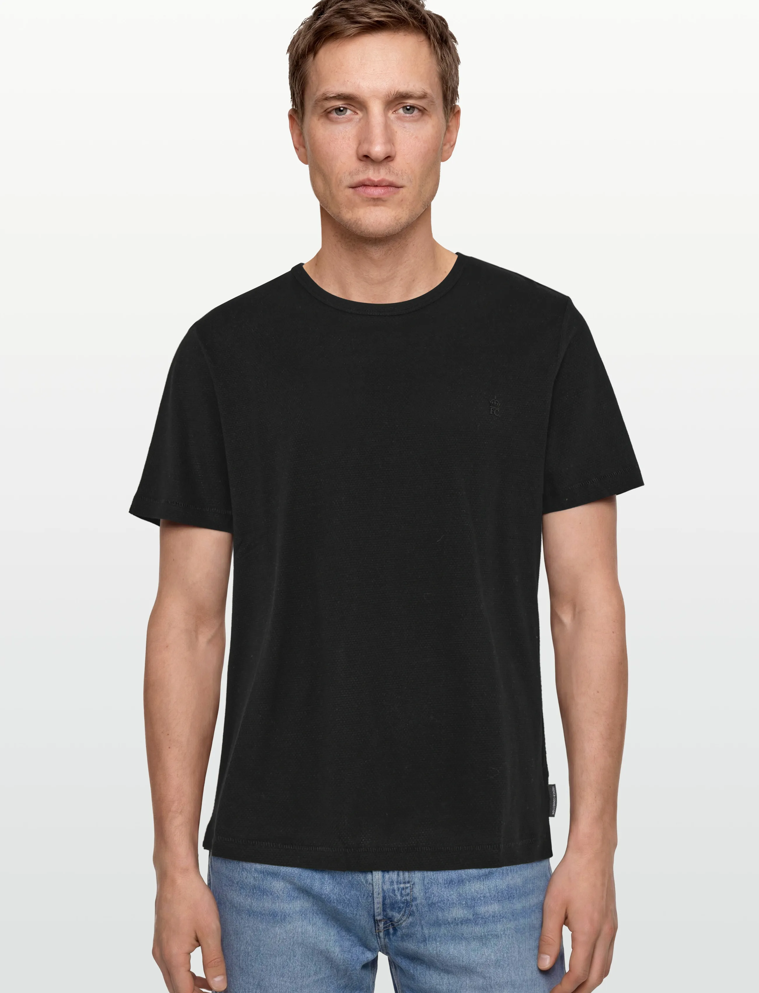 French Connection - POPCORN LGT GREY MEL - die niedrigsten preise - black - 3