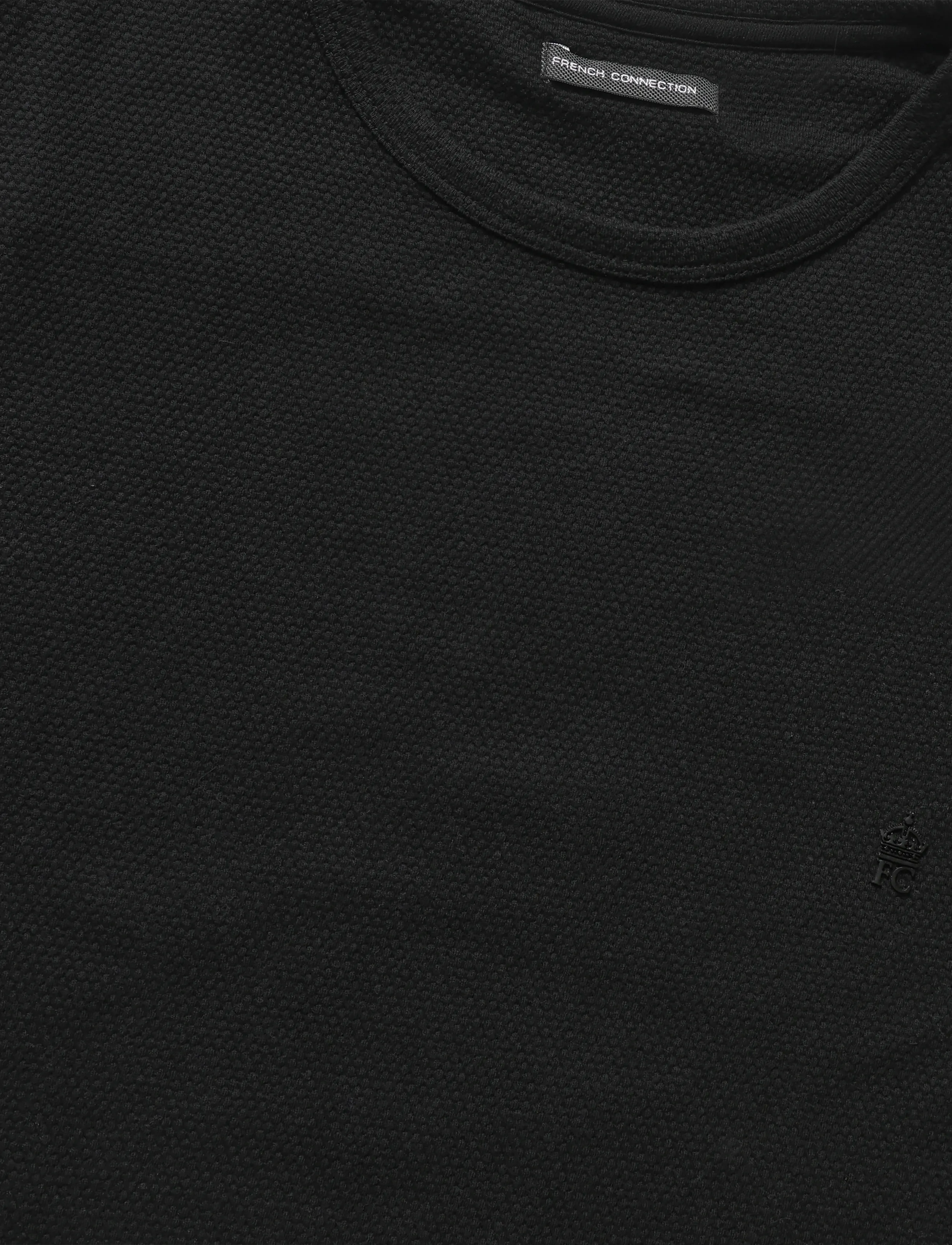 French Connection - POPCORN LGT GREY MEL - die niedrigsten preise - black - 5
