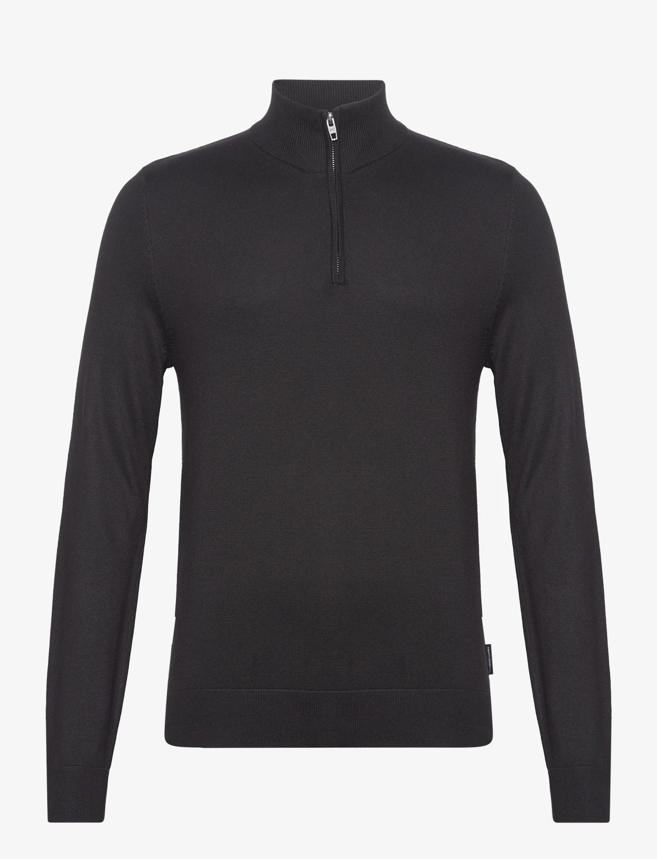 French Connection - HALF ZIP - sweatshirts - black - 0