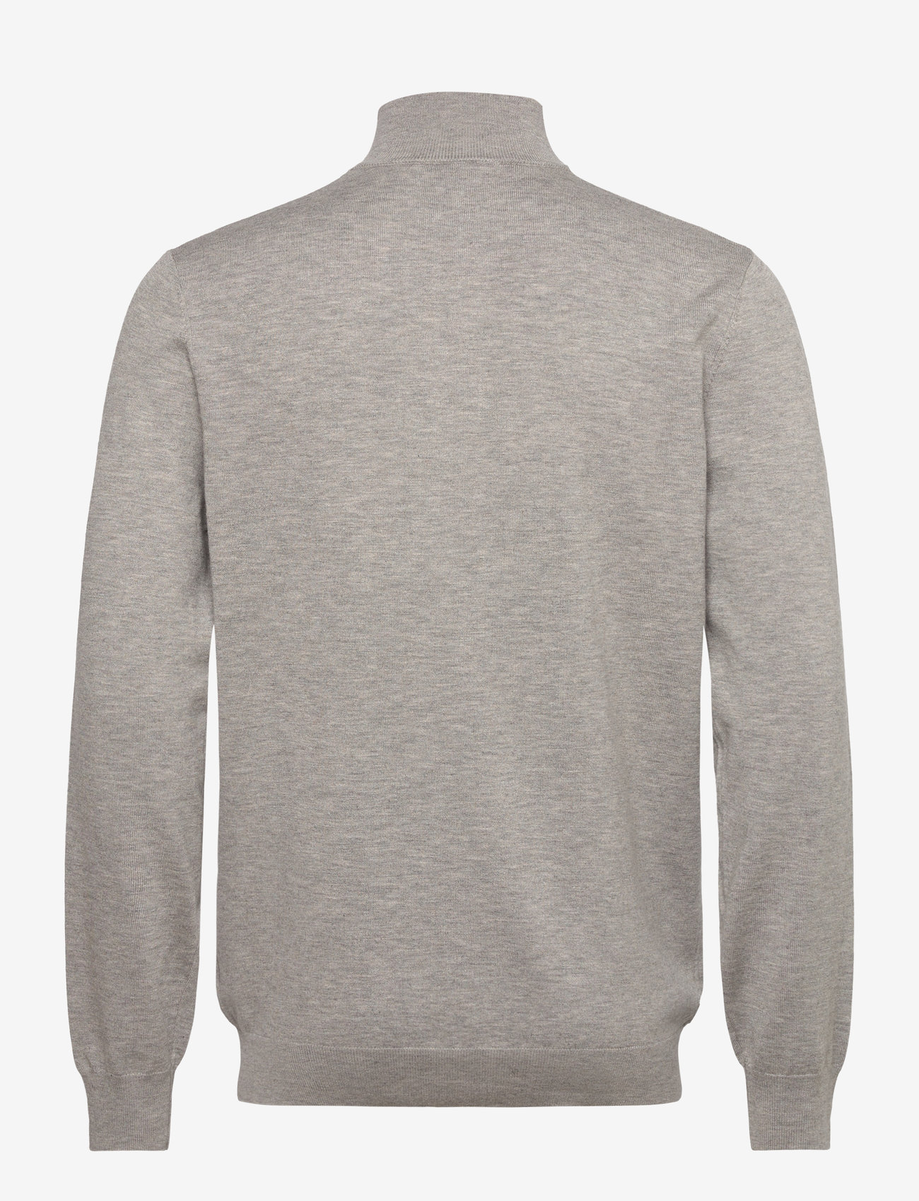 French Connection - HALF ZIP KNIT - heather grey mel - 1