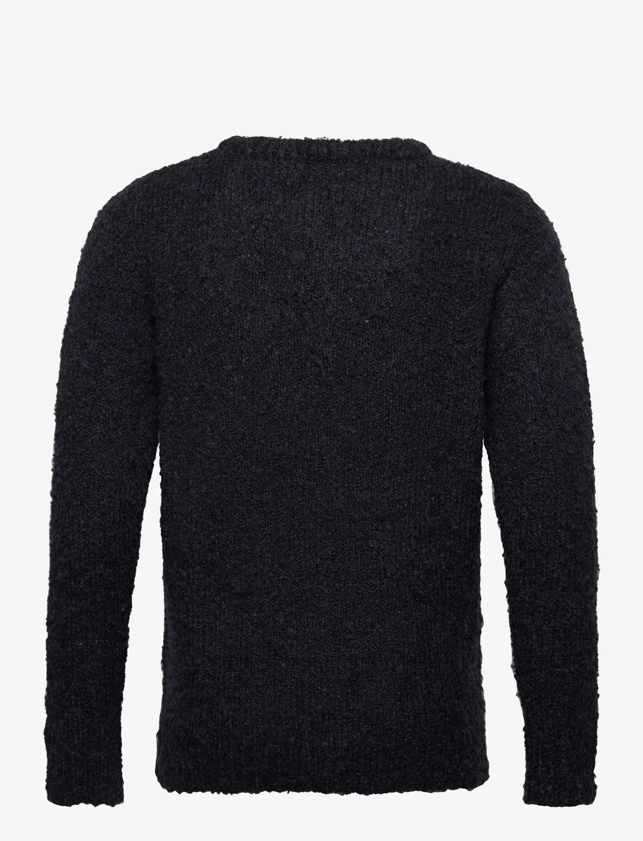 French Connection - TWISTED BOUCLE - knitted round necks - dark navy - 1