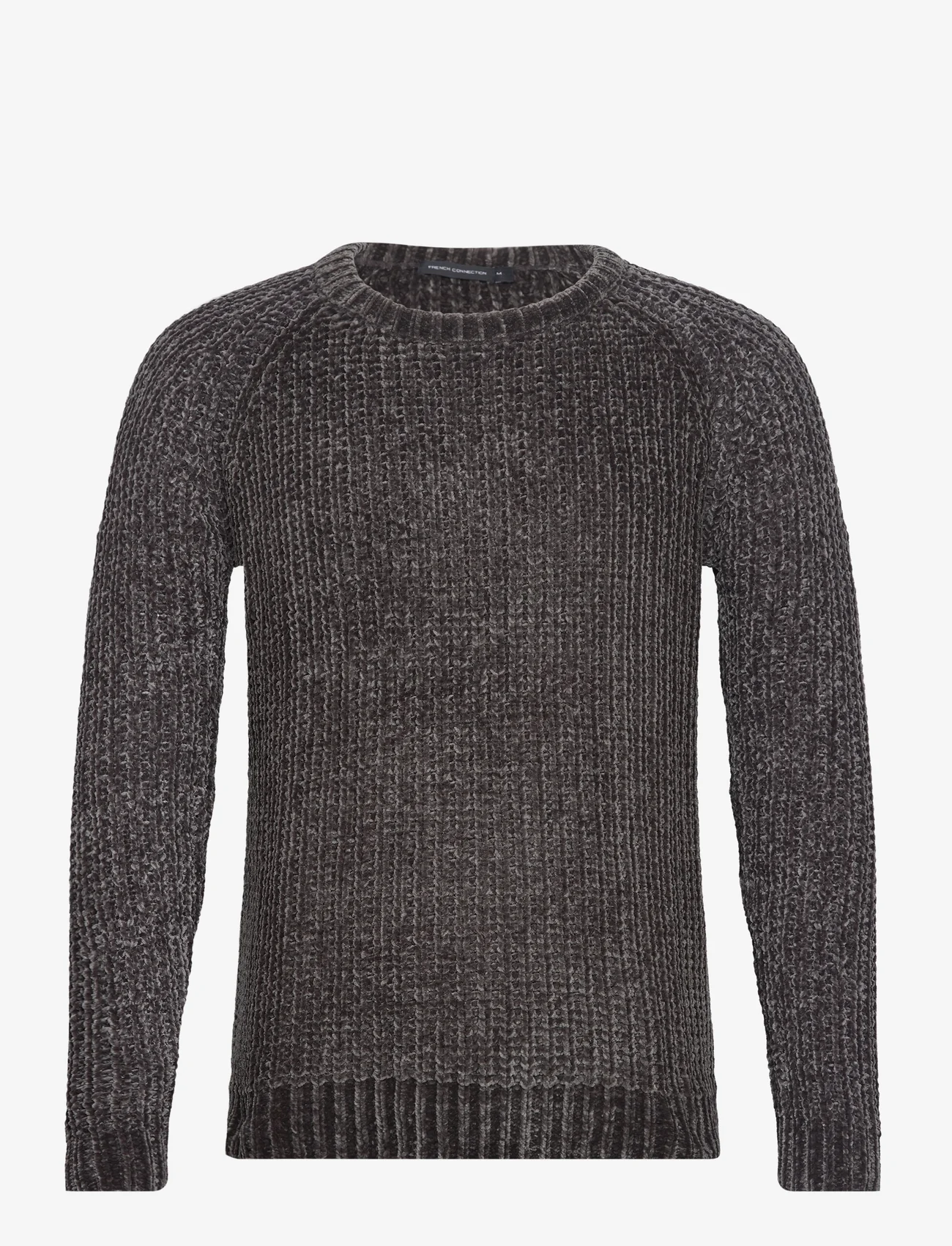 French Connection - ISLAND - knitted round necks - charcoal - 0