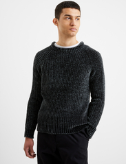 French Connection - ISLAND - knitted round necks - charcoal - 2
