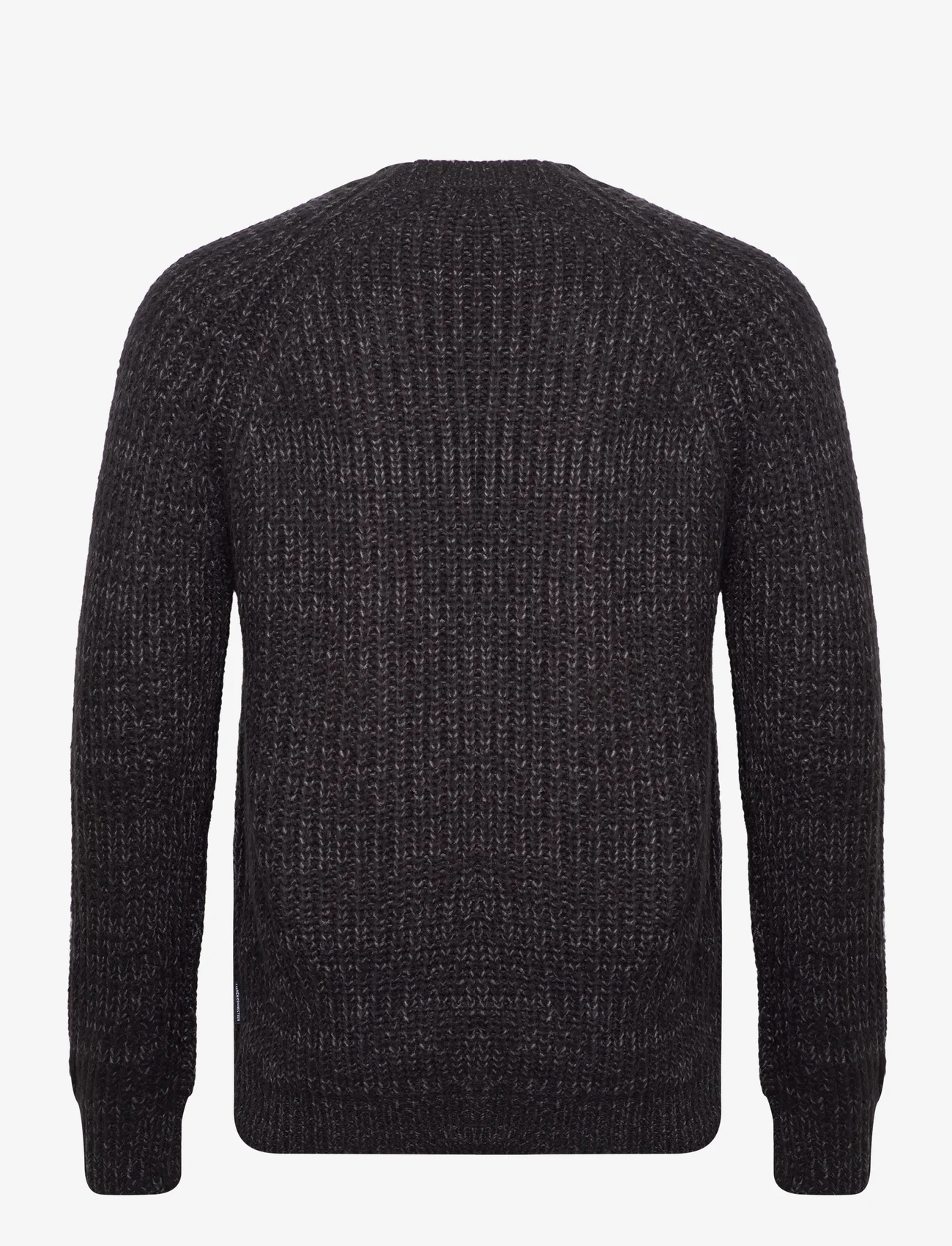 French Connection - SPACE TWIST - knitted round necks - black/charcoal - 1
