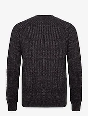 French Connection - SPACE TWIST - knitted round necks - black/charcoal - 1