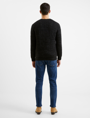 French Connection - SPACE TWIST - knitted round necks - black/charcoal - 4