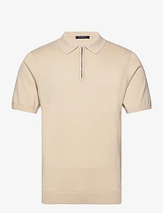 ZIP NECK SS POLO, French Connection